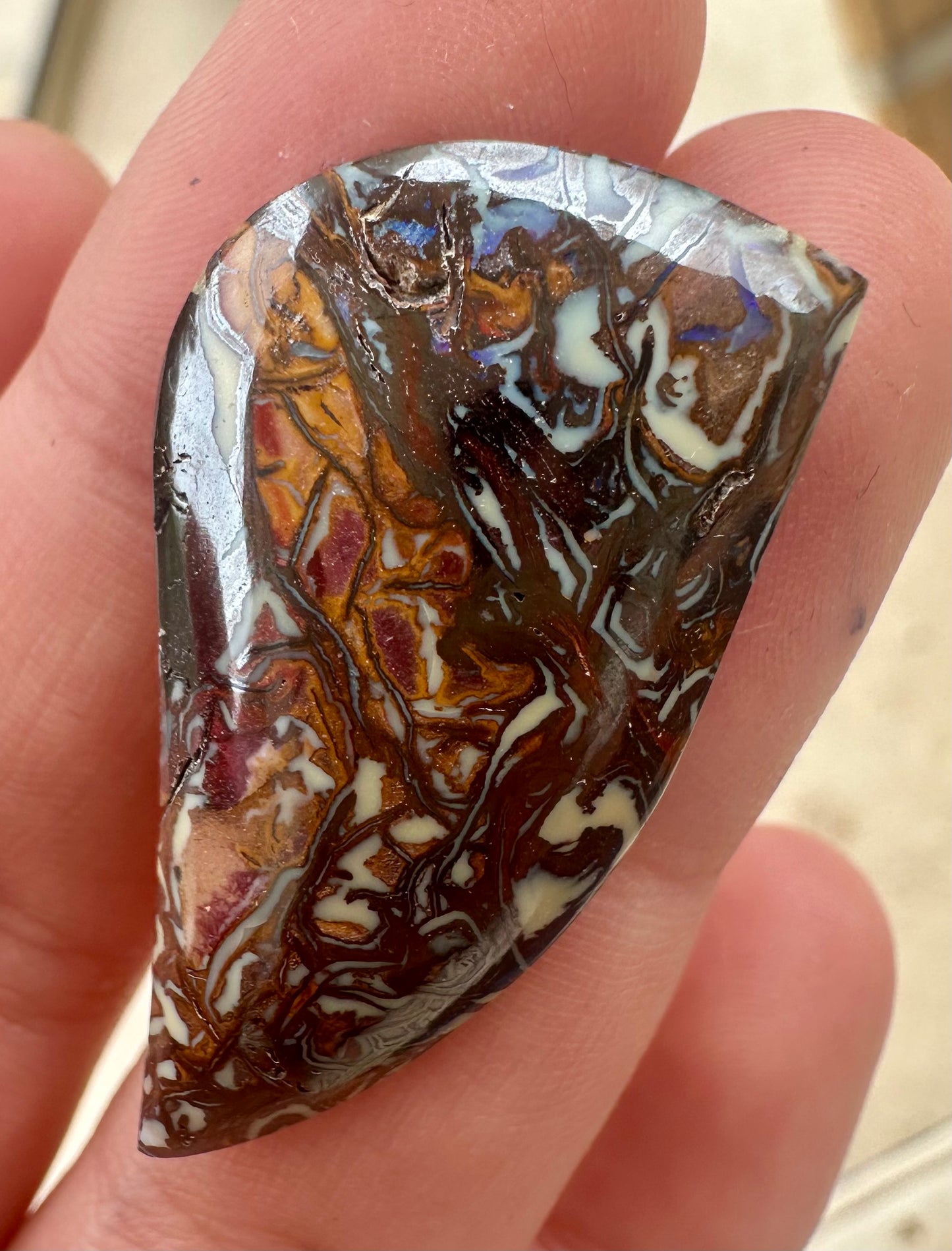 Australian Queensland Boulder Opal 30.4 cts