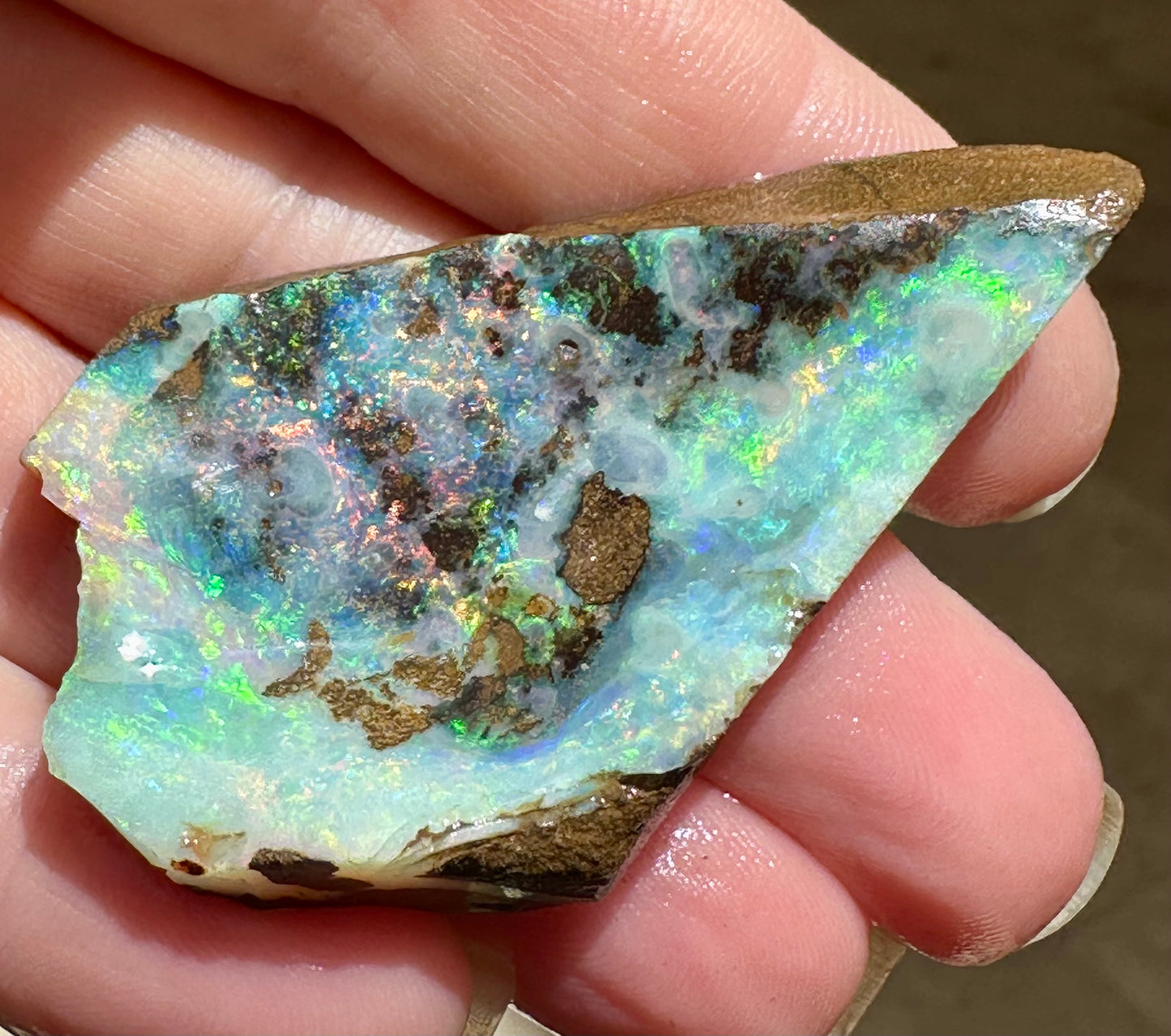 Australian Queensland Boulder Opal