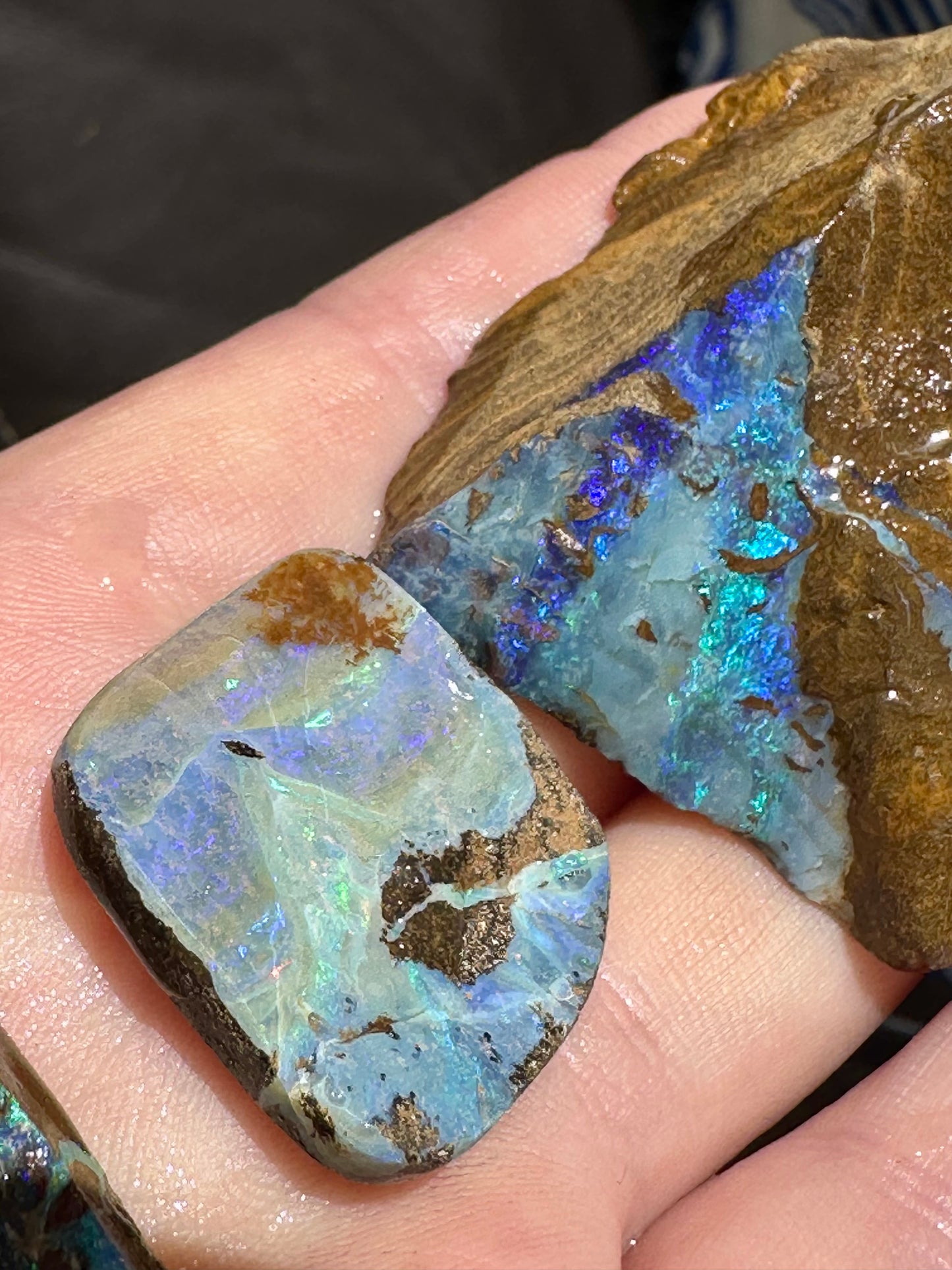 Australian Queensland Boulder Opal Parcel