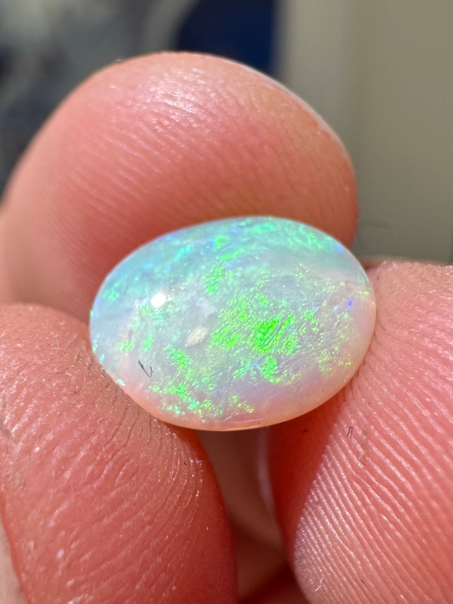 Australian Lightning Ridge Unset pendant or ring opal 1ct