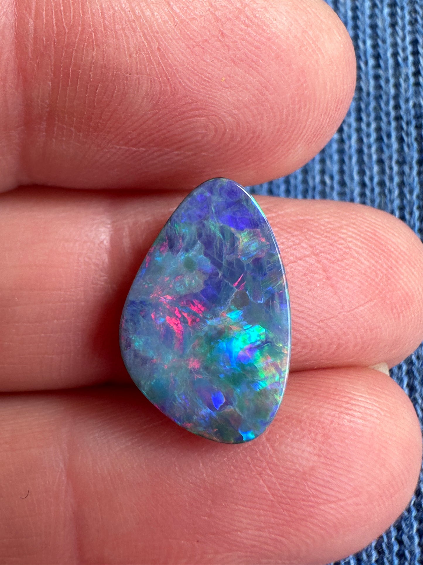 Australian Natural Opal Doublet 4.25 cts