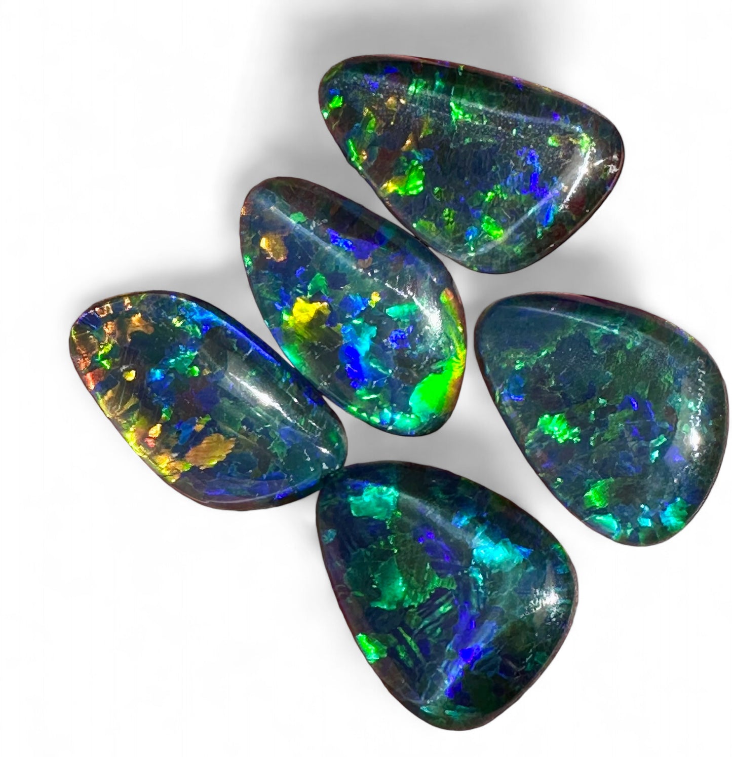 Australian Freeform Gem Grade Opal Triplets