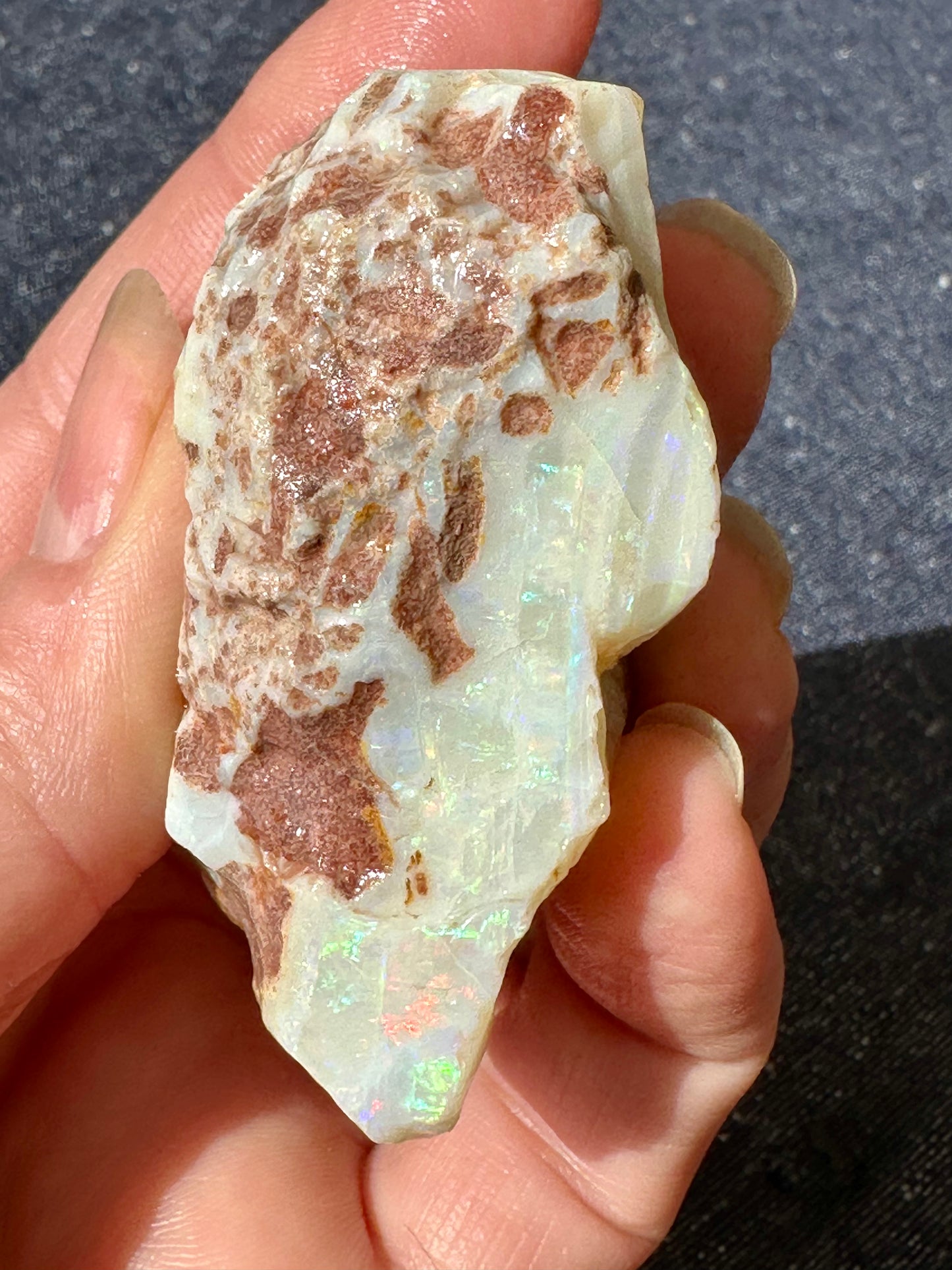 Large Australian rough carving opal 68.4 grams 57x34mm