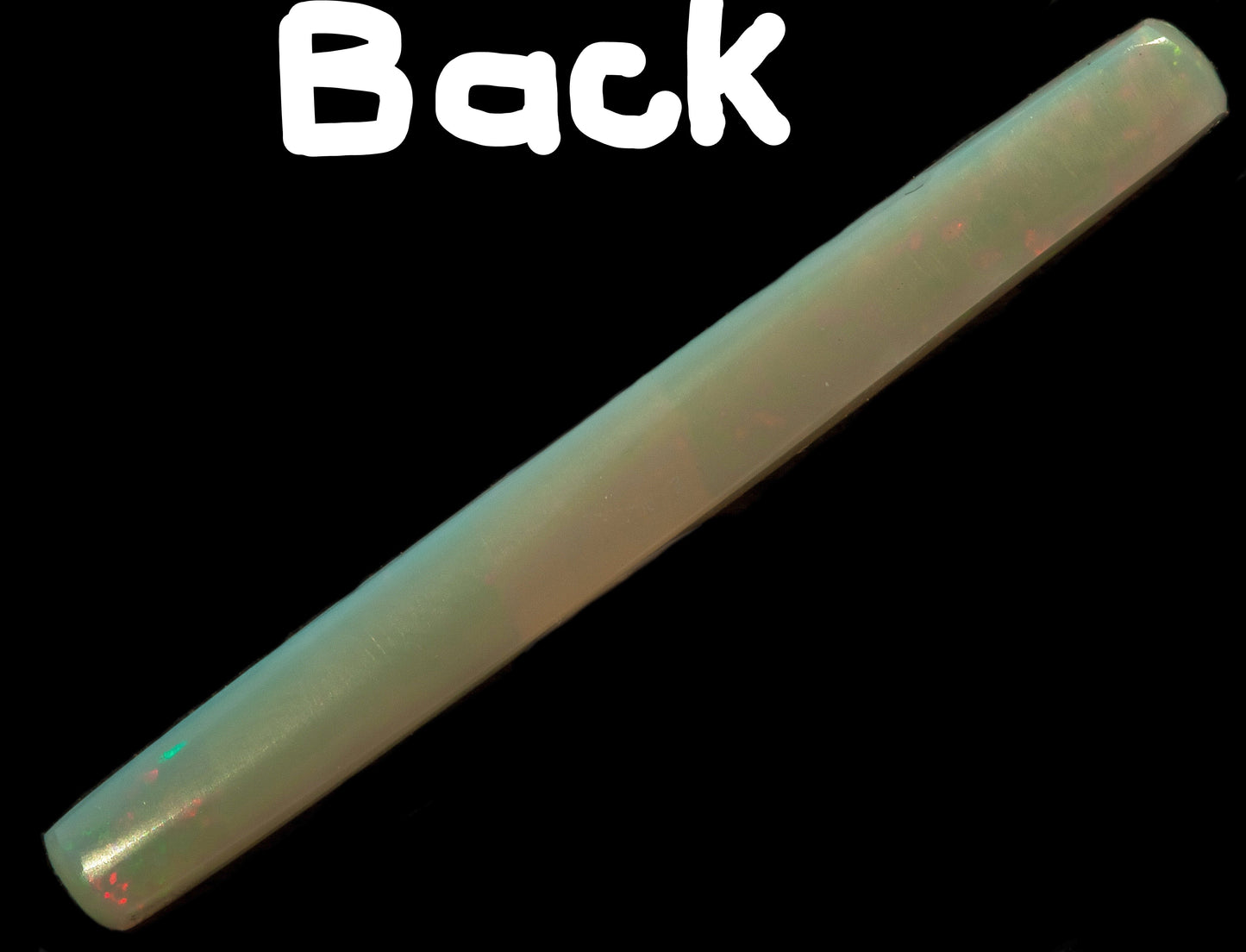 Australian cut and polished rectangular opal