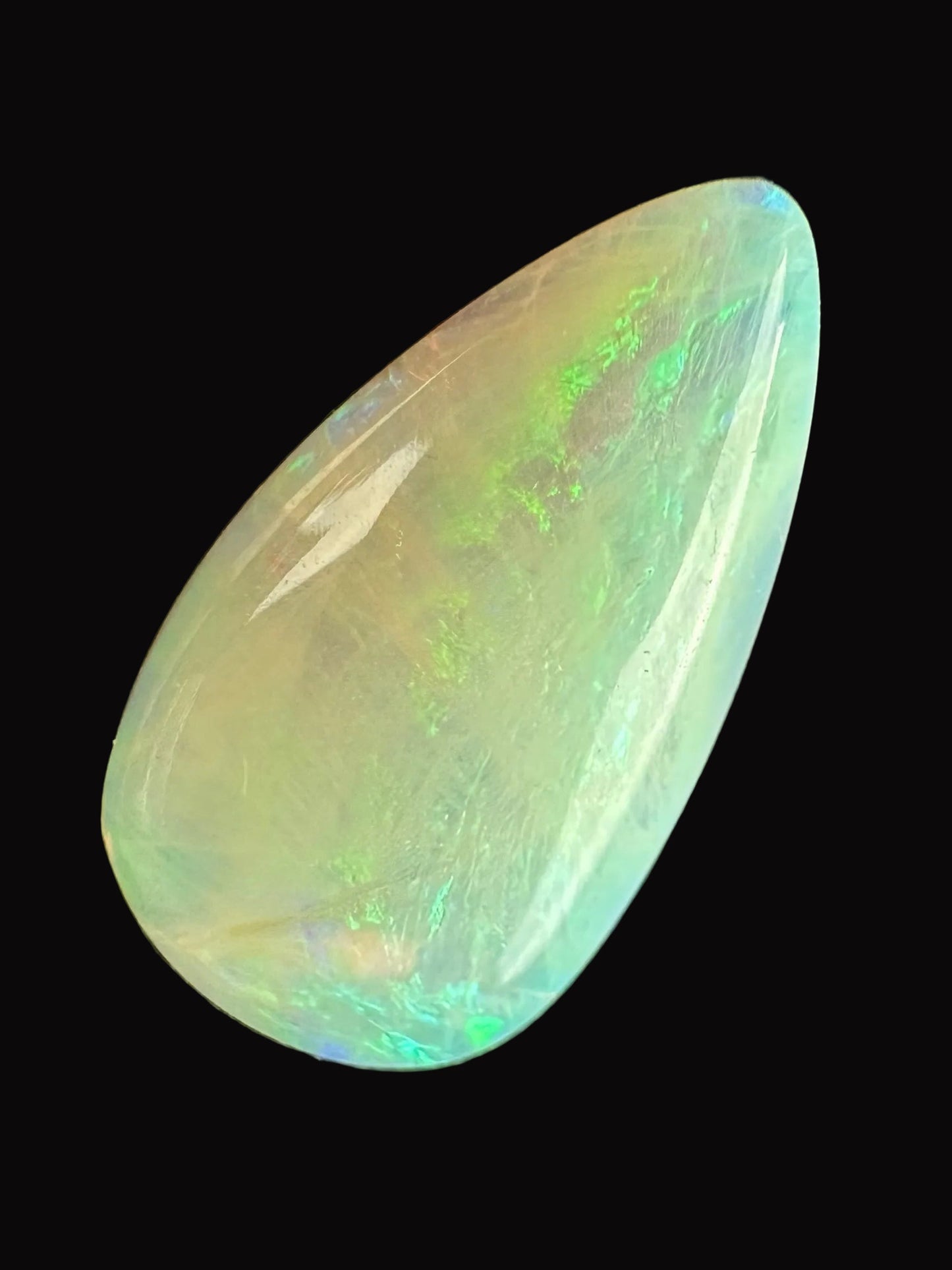 Australian Andamooka Unset Multicolored crystal pendant opal 2.80 ct