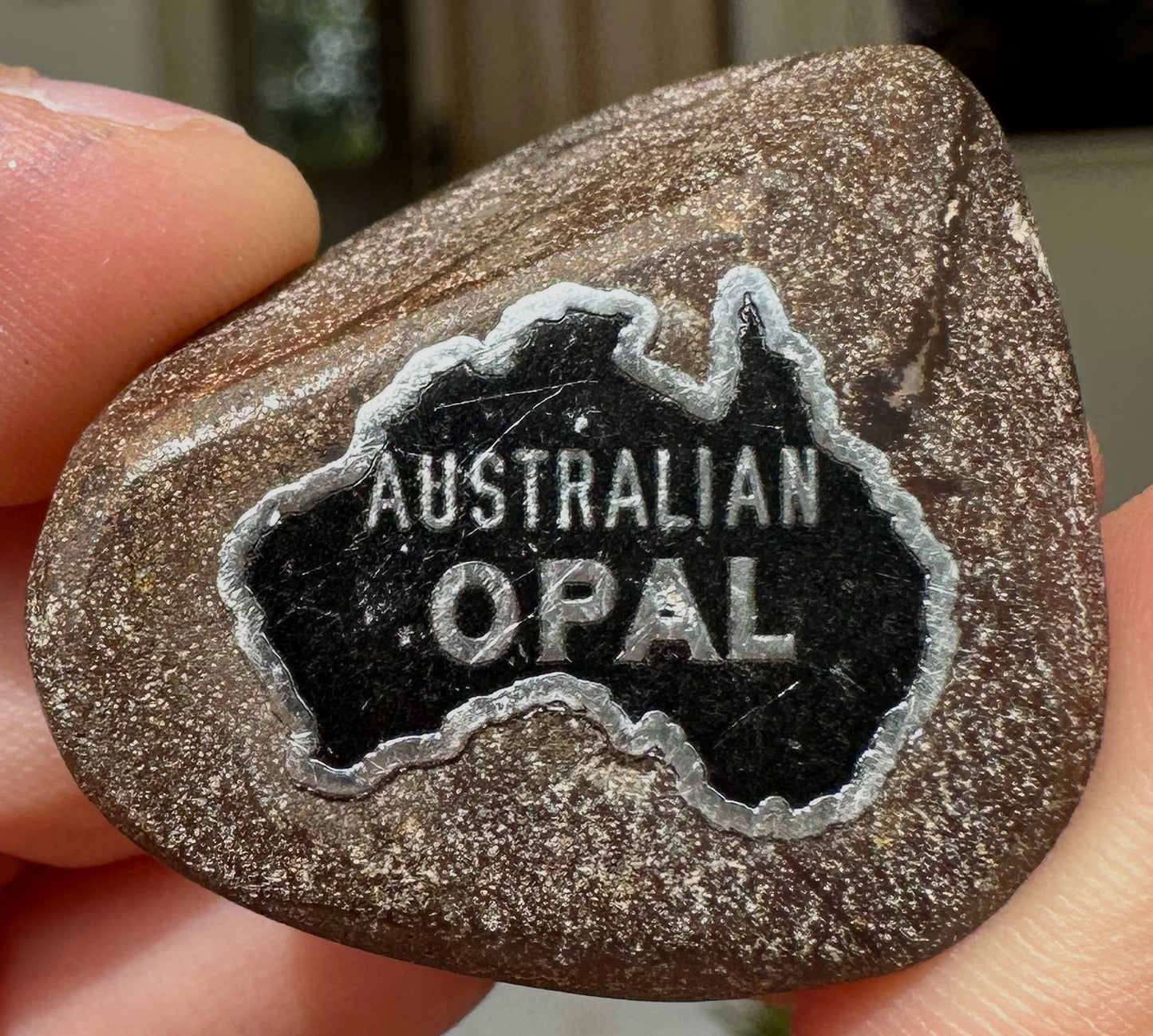 Australian Queensland Boulder opal rough large ring or pendant 84.795 cts