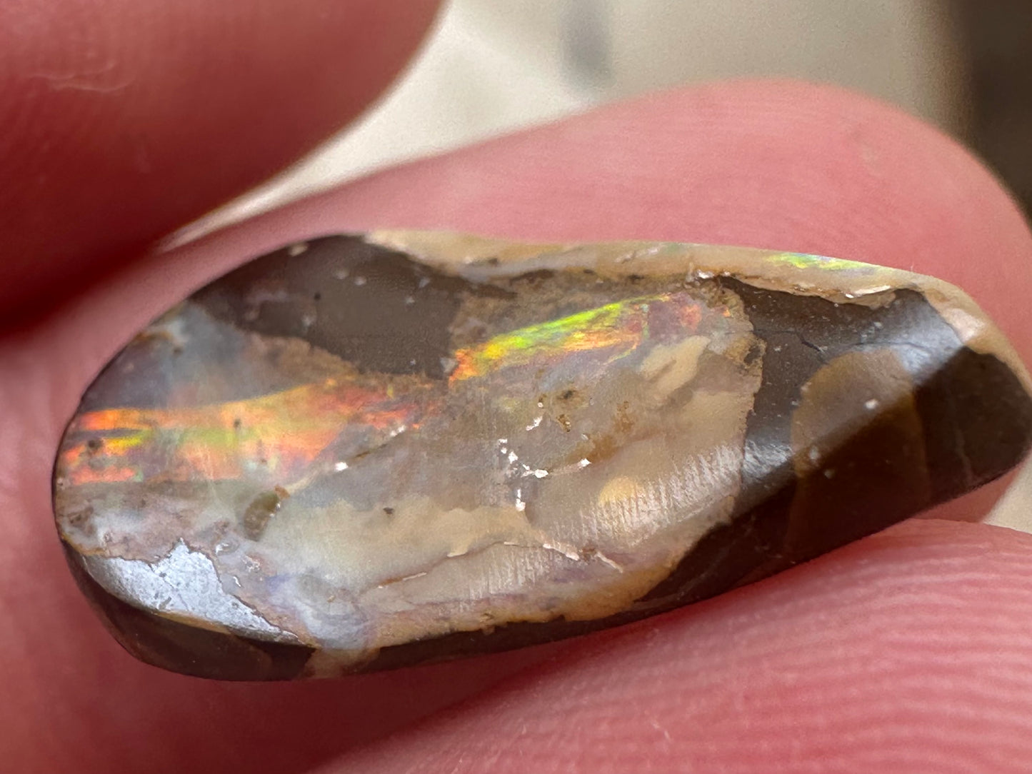 Australian Queensland Boulder Unset pendant or ring opal 5 ct