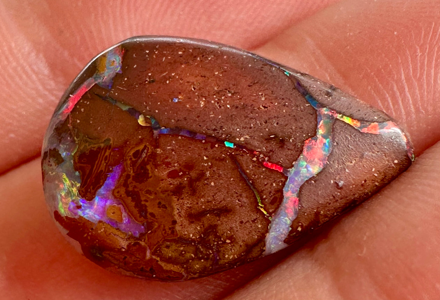 Australian Queensland Boulder Opal Essence 5.5cts