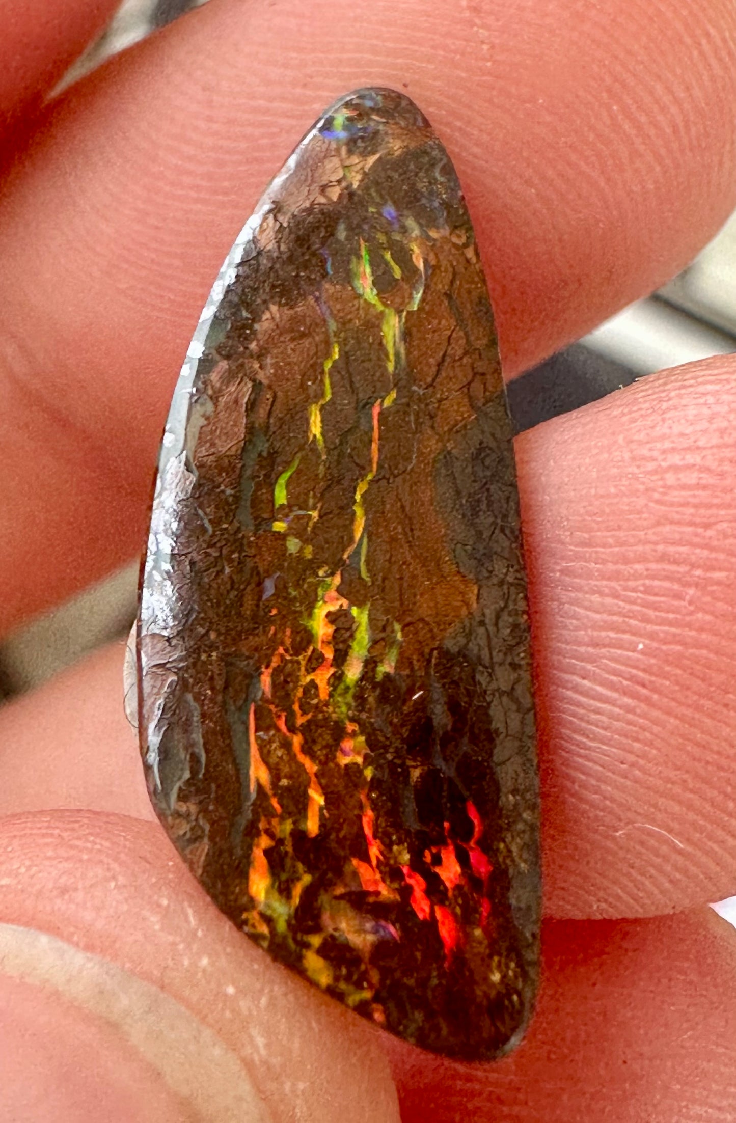 Australian Queensland Boulder Unset pendant or ring opal 5.5 ct