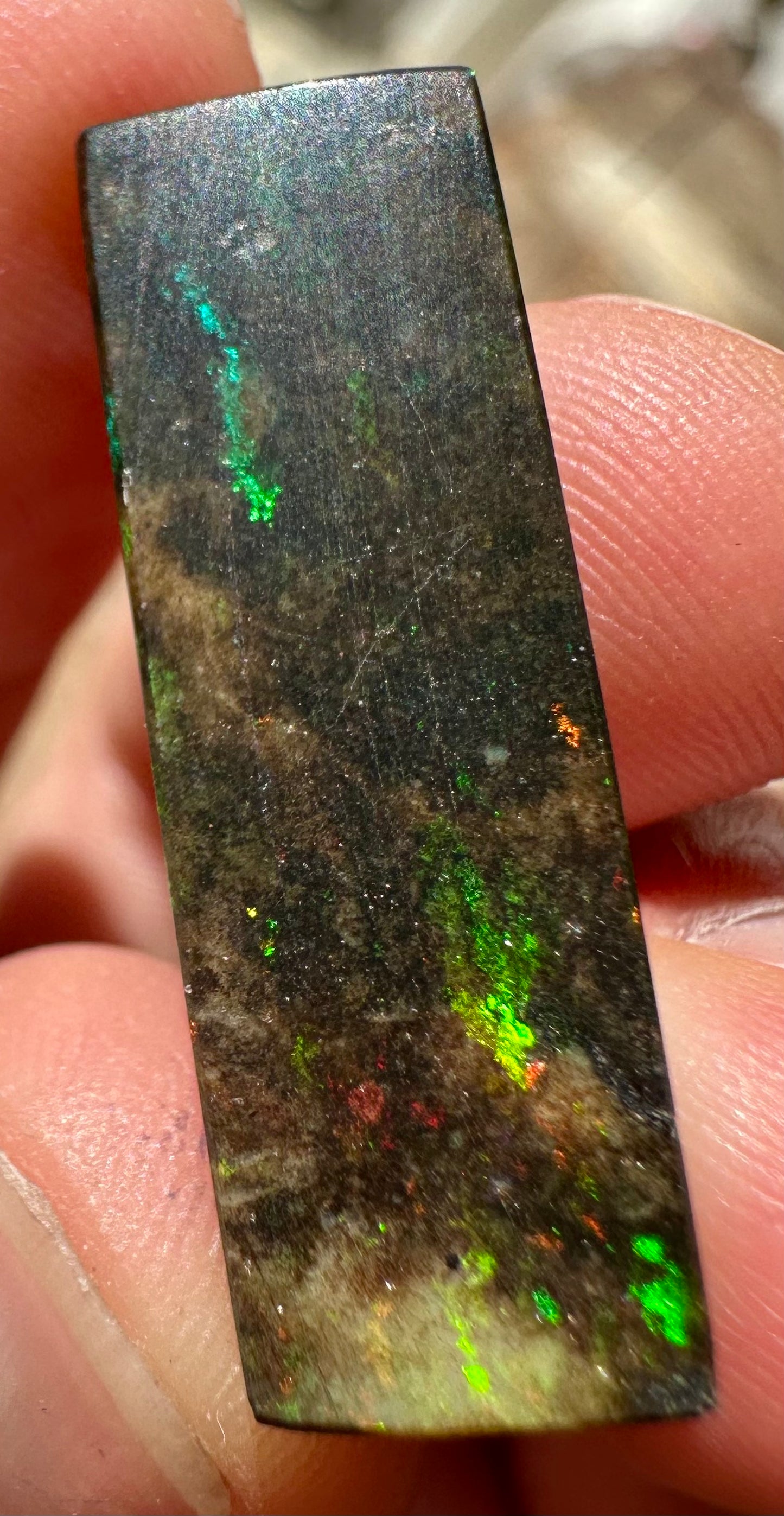 Australian treated Andamooka matrix unset pendant opal 11.07 carats