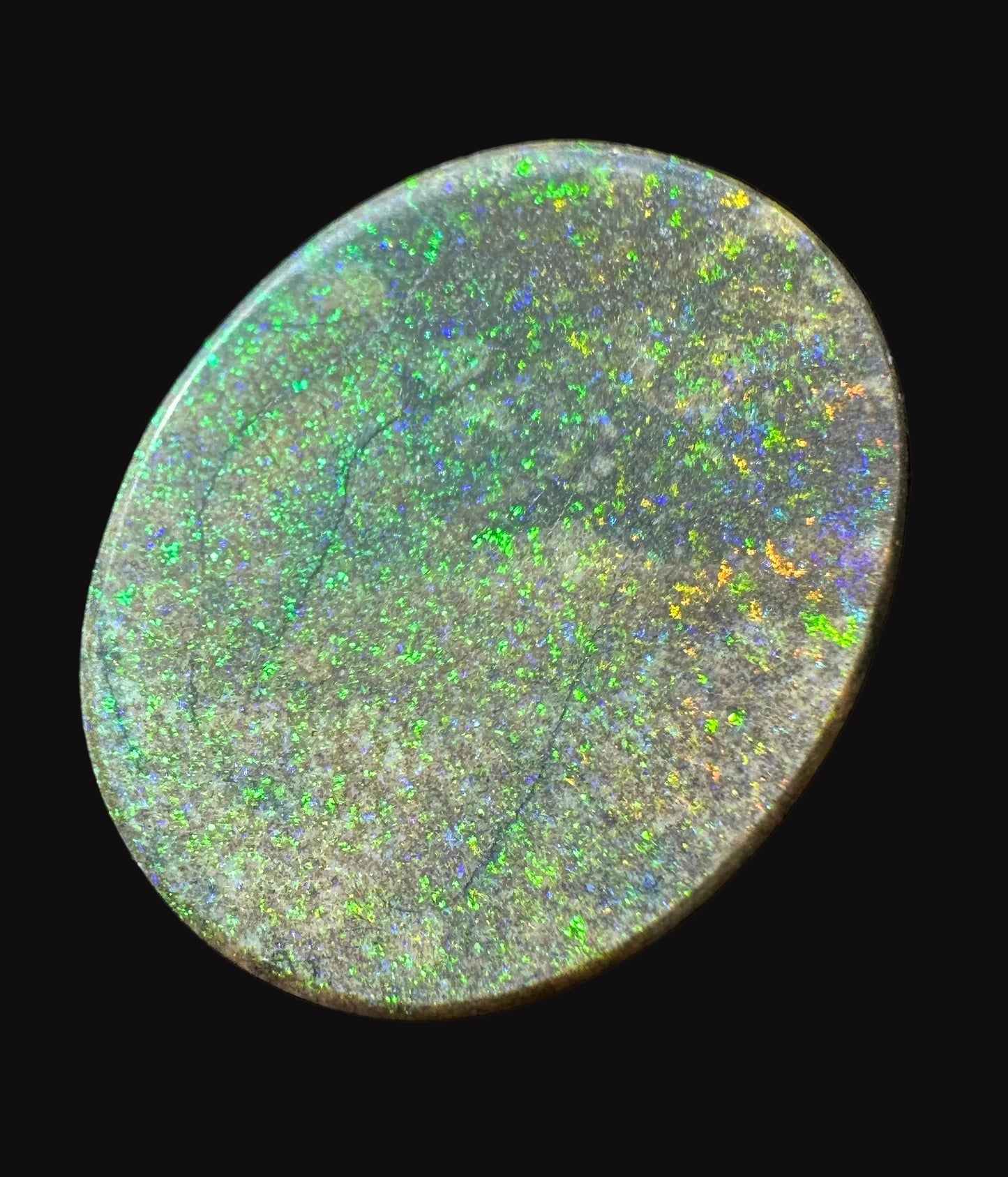 Australian Treated Andamooka Matrix multicolored Unset Pendant opal 20.5 cts