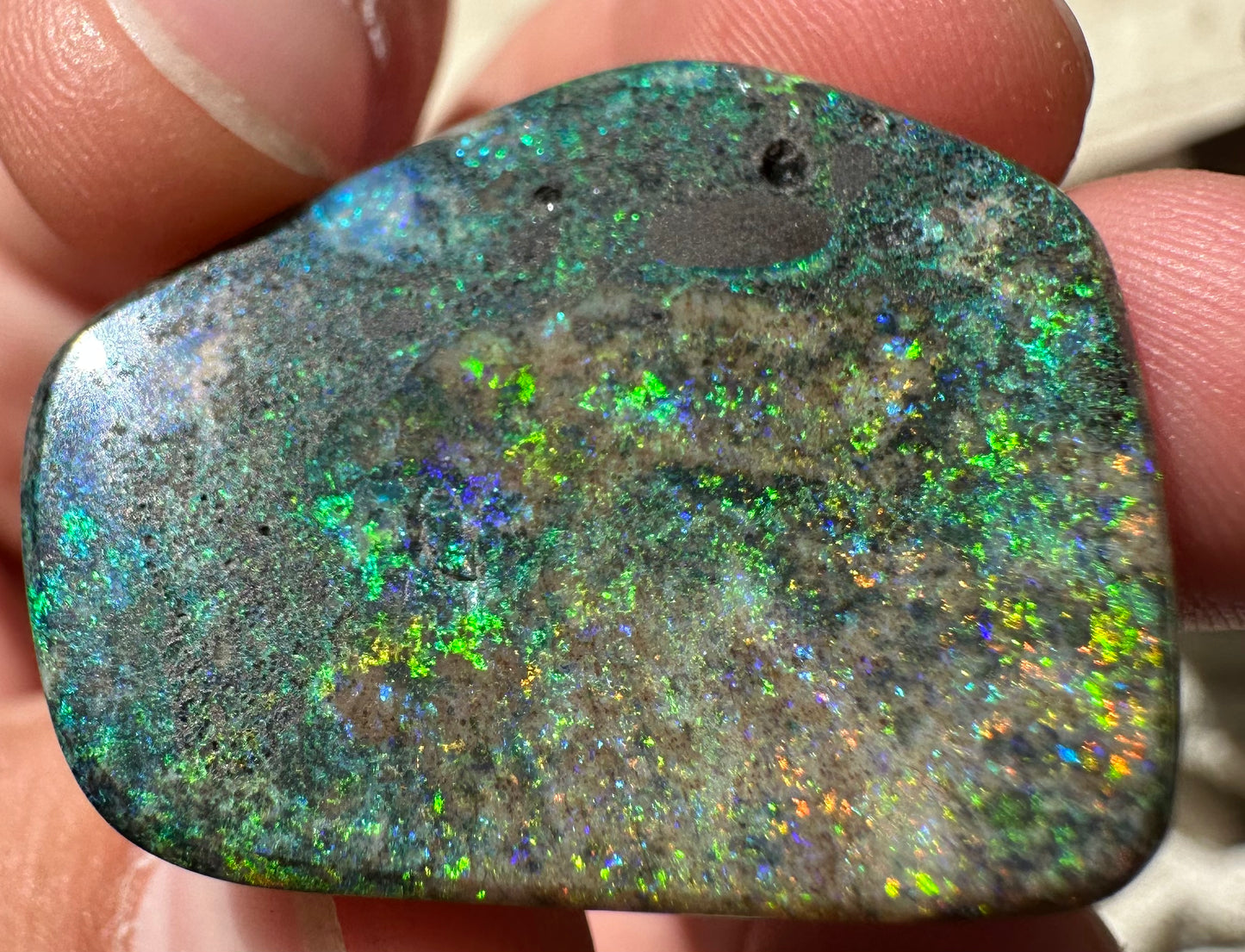 Australian treated Andamooka matrix unset pendant opal 29 carats