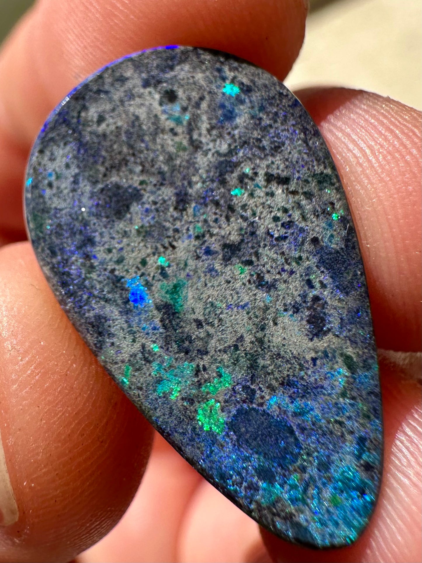 Australian Treated Andamooka Matrix Unset Pendant opal 6 cts