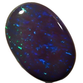 Large Andamooka matrix opal cut and polished
