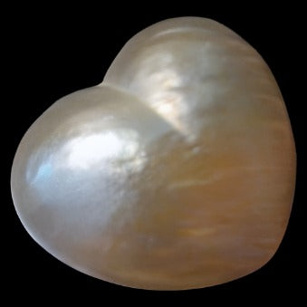 Heart Shape Mabe Pearl - Opal Essence Wholesalers
