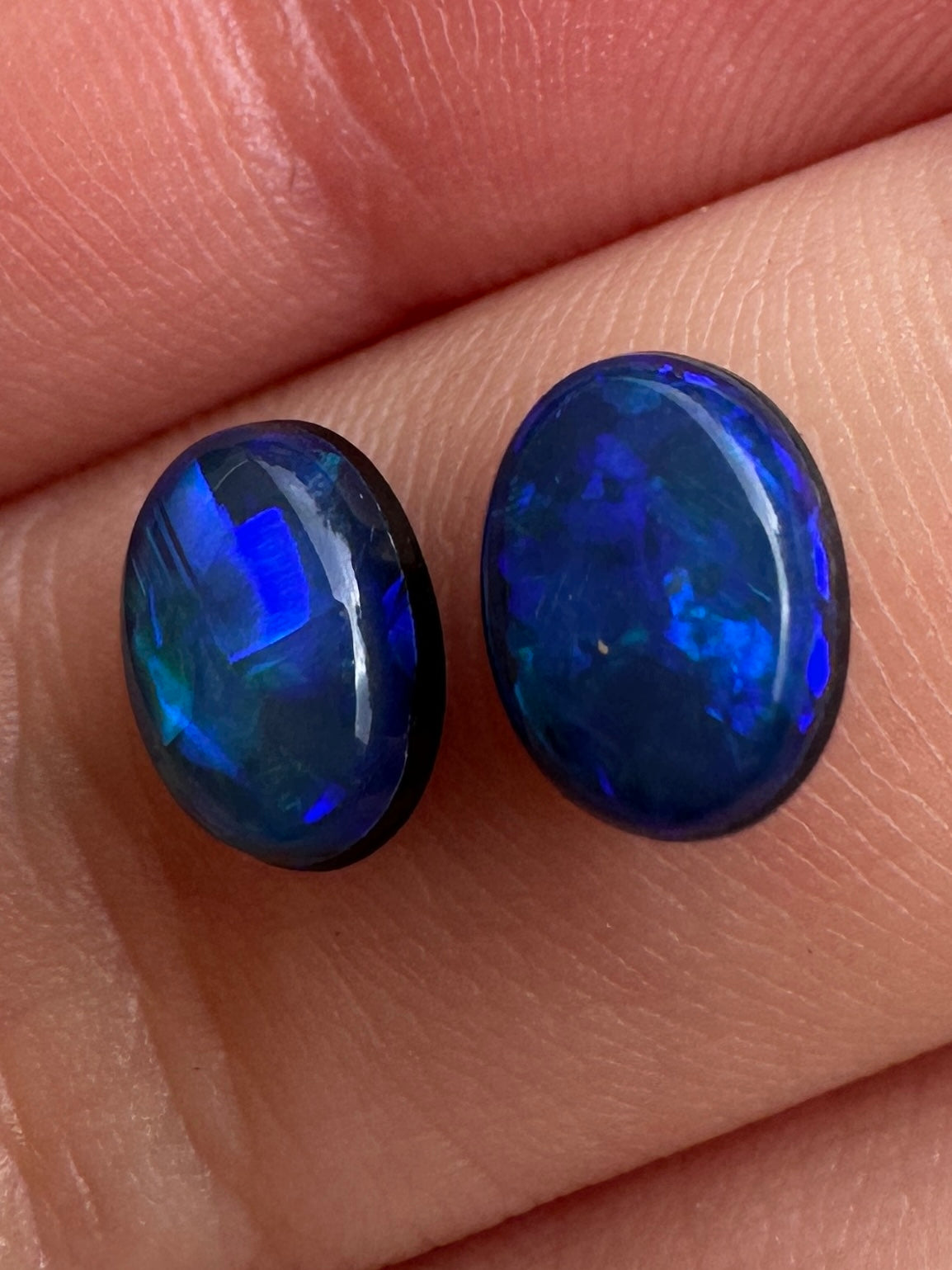 Opal Essence Opal Doublet Pair