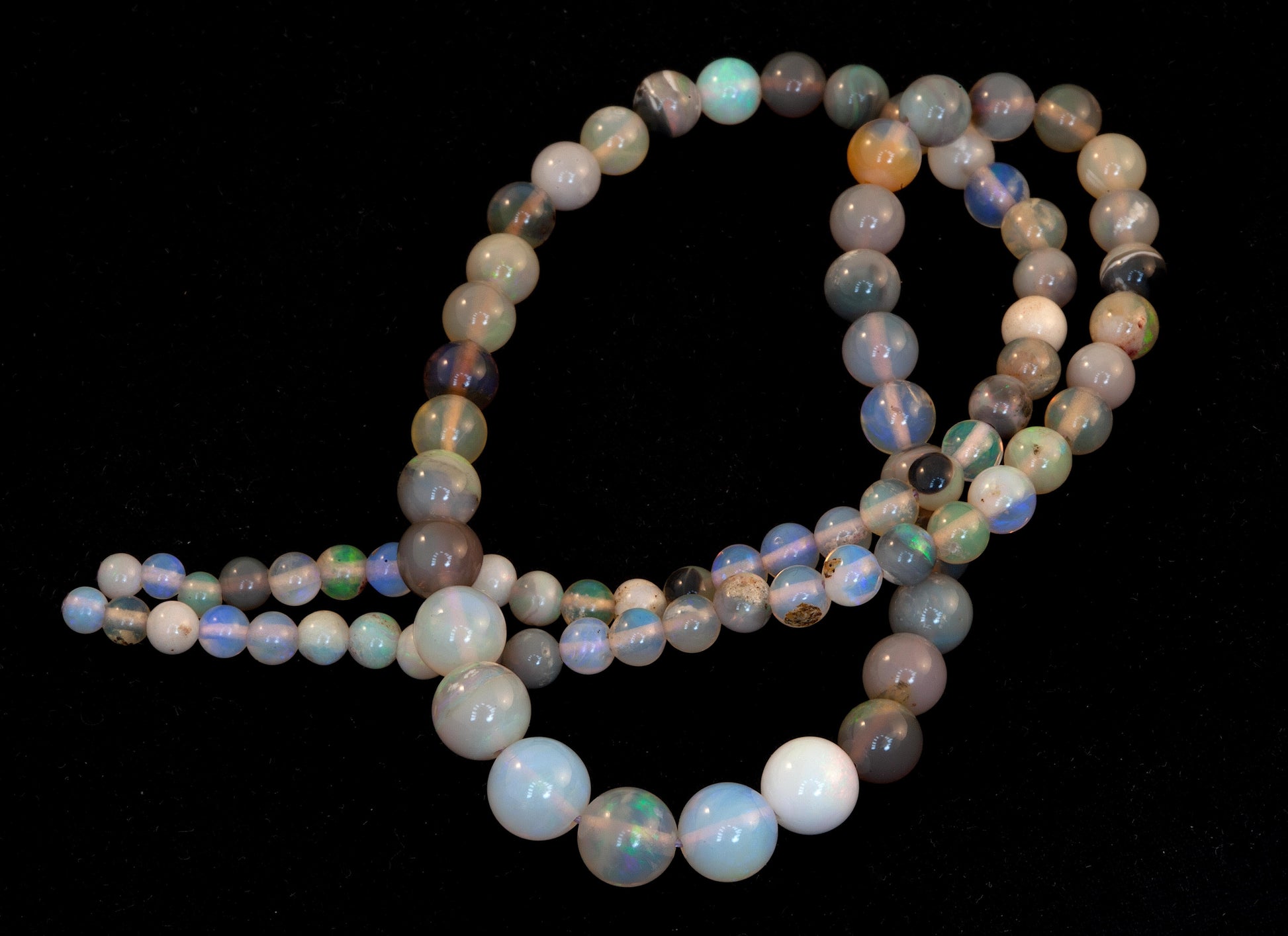 Australian mixed opal beads