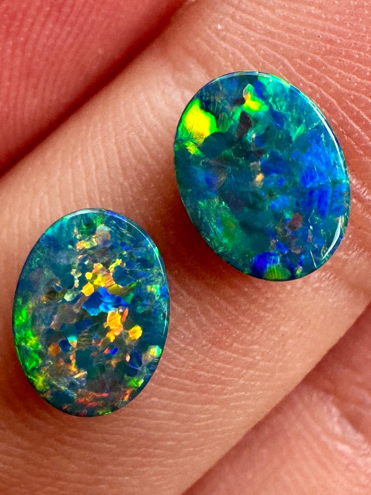 Opal Essence Opal Doublet Pair Opal Essence Opal Doublet Pair