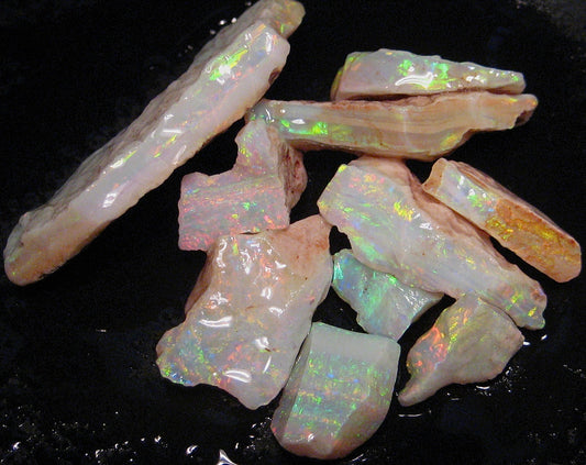  Gem quality Australian rough uncut crystal opal