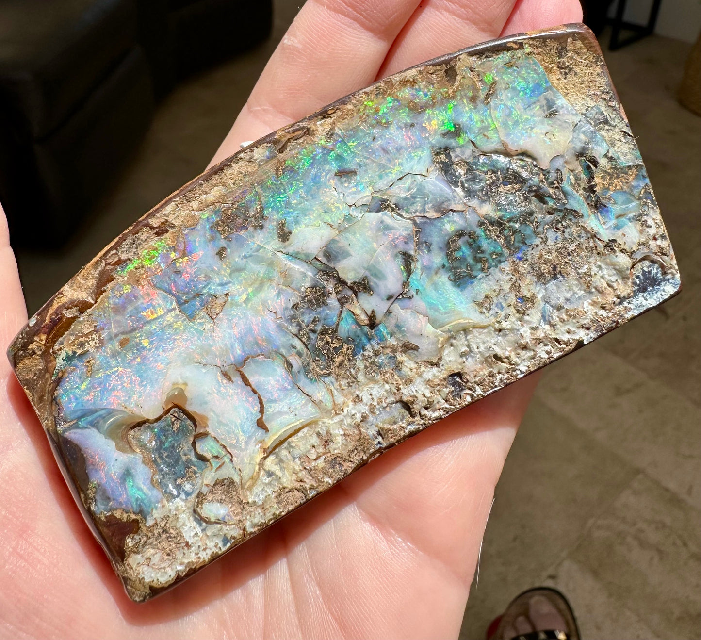 Australian Queensland Boulder Opal Specimen