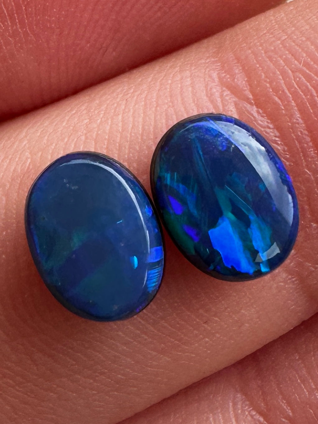Opal Essence Opal Doublet Pair