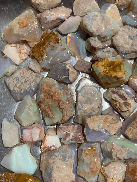 Australian opal Lambina Rough 10 ounce Parcel