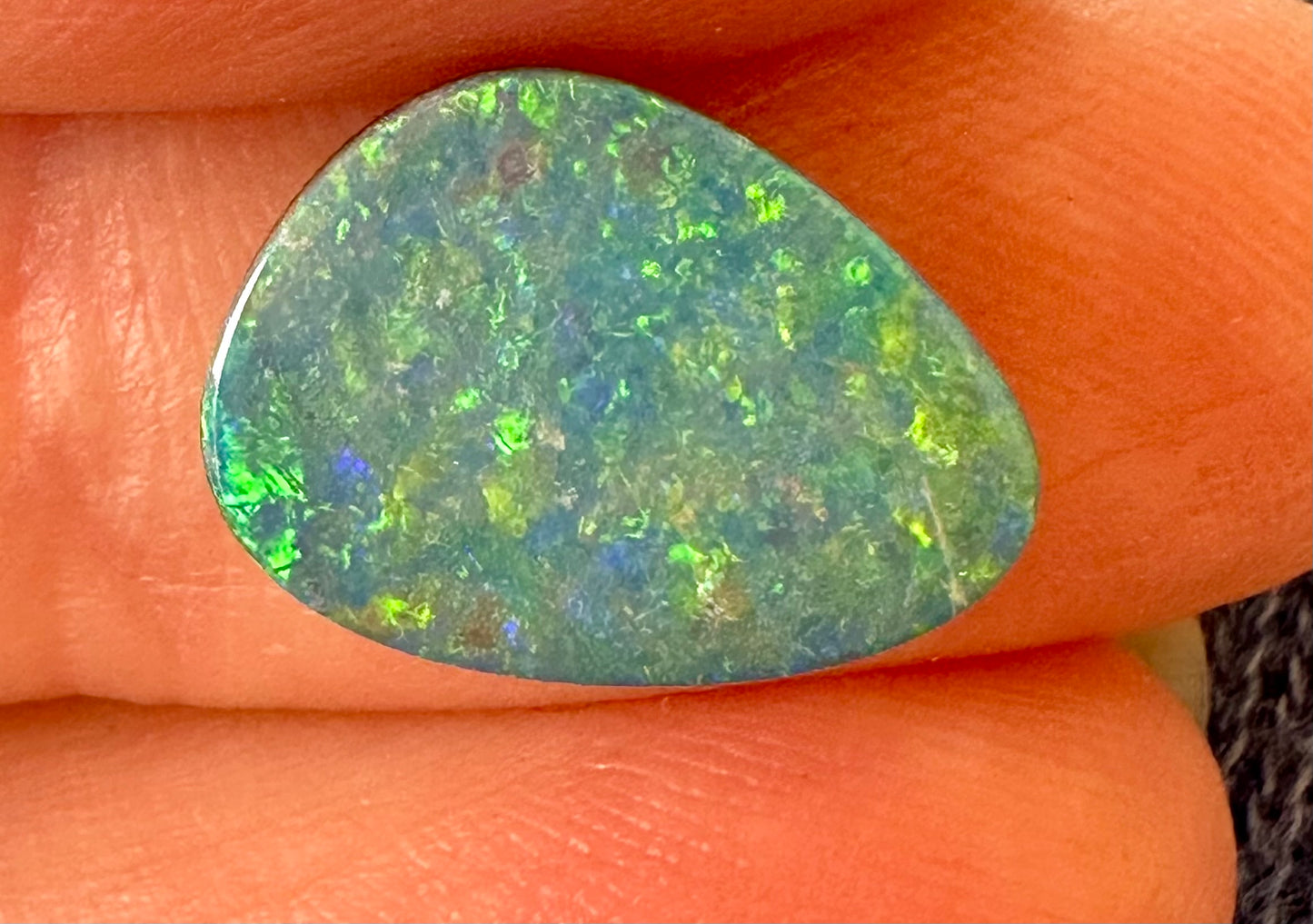 Australian natural opal doublet matching pair