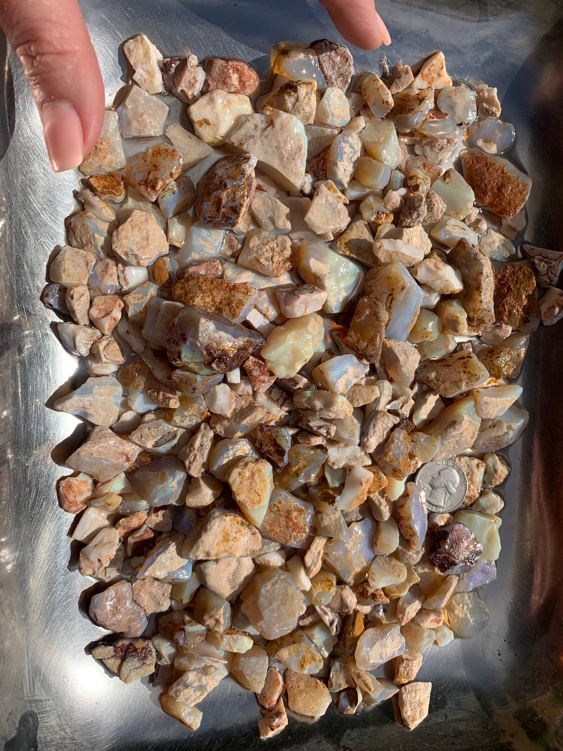 Opal Australian Lambina Rough opal 20 ounce Parcel