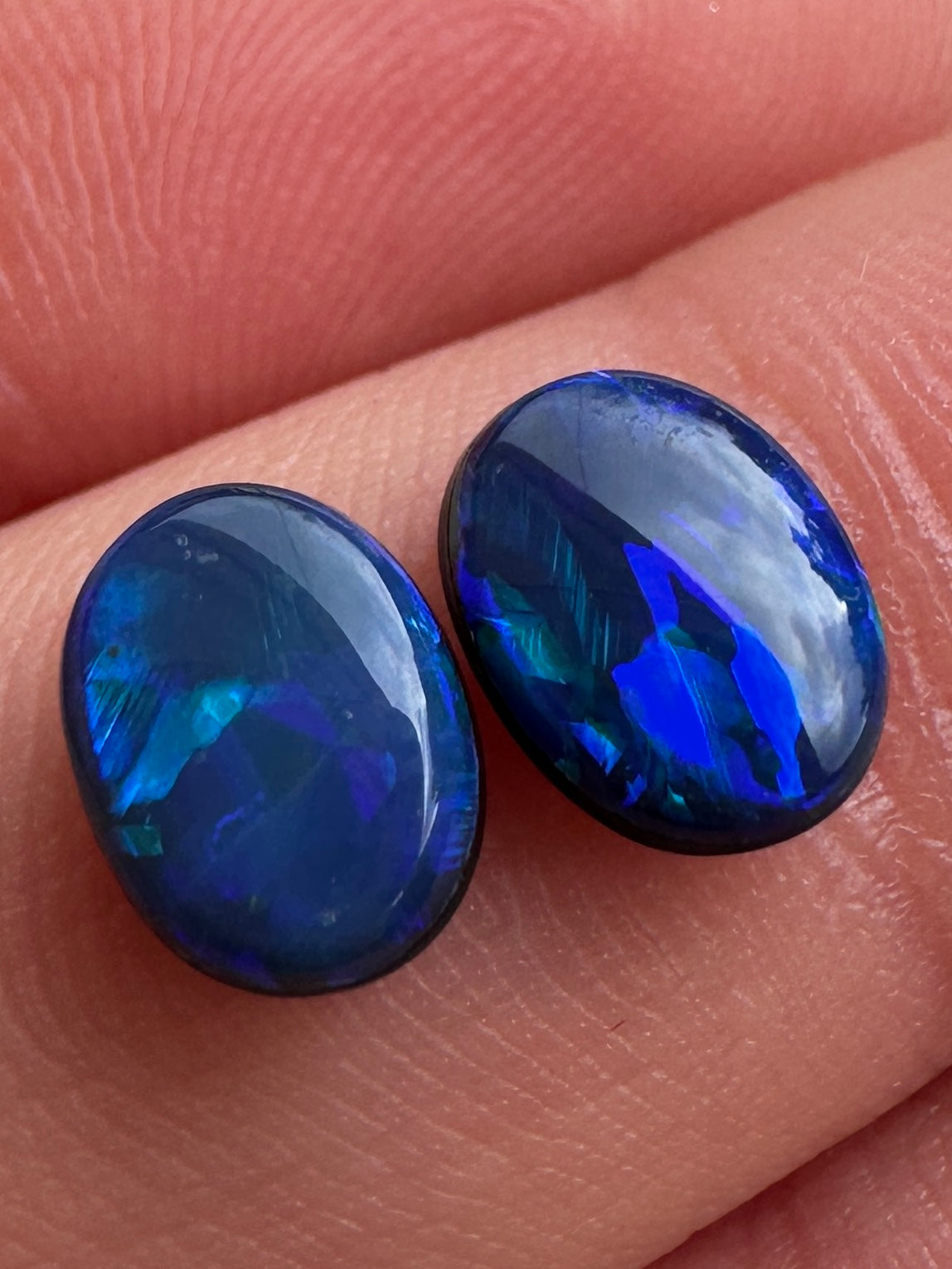 Opal Essence Opal Doublet Pair