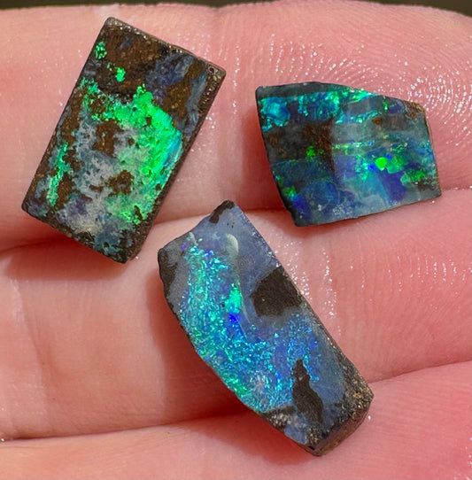 Australian Queensland Boulder Opal Parcel