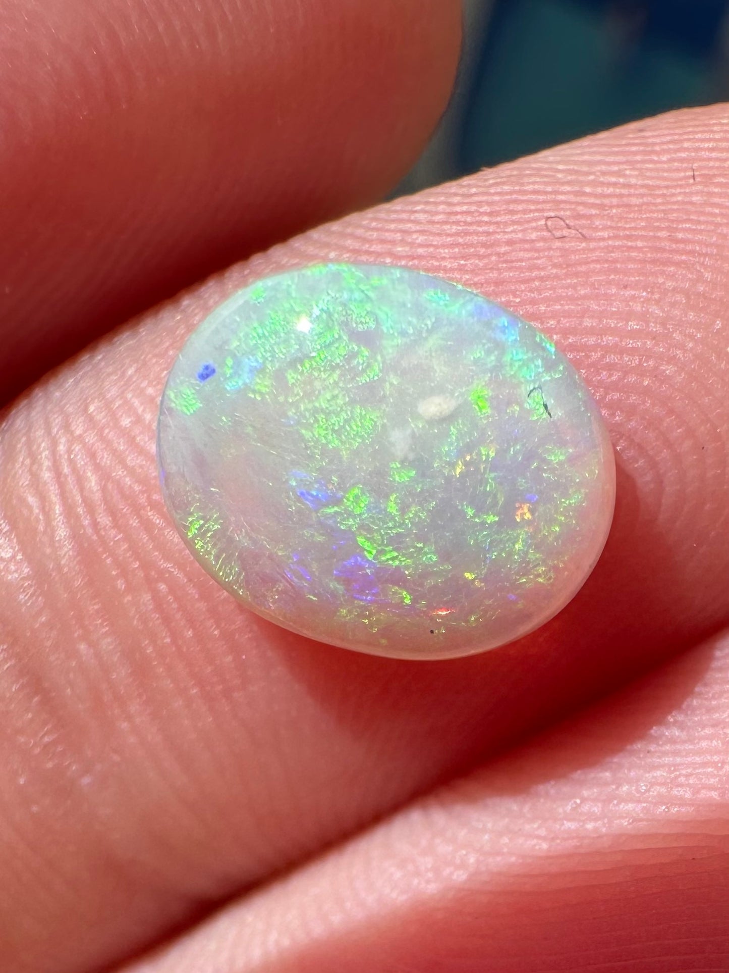 Australian Lightning Ridge Unset pendant or ring opal 1ct