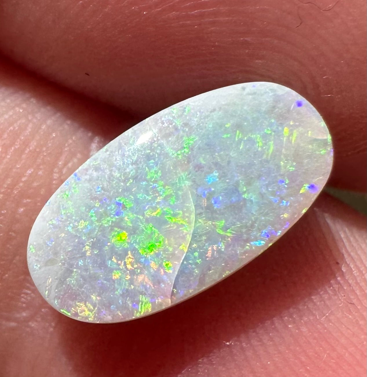 Australian Lightning Ridge Unset pendant or ring opal 1.5 ct