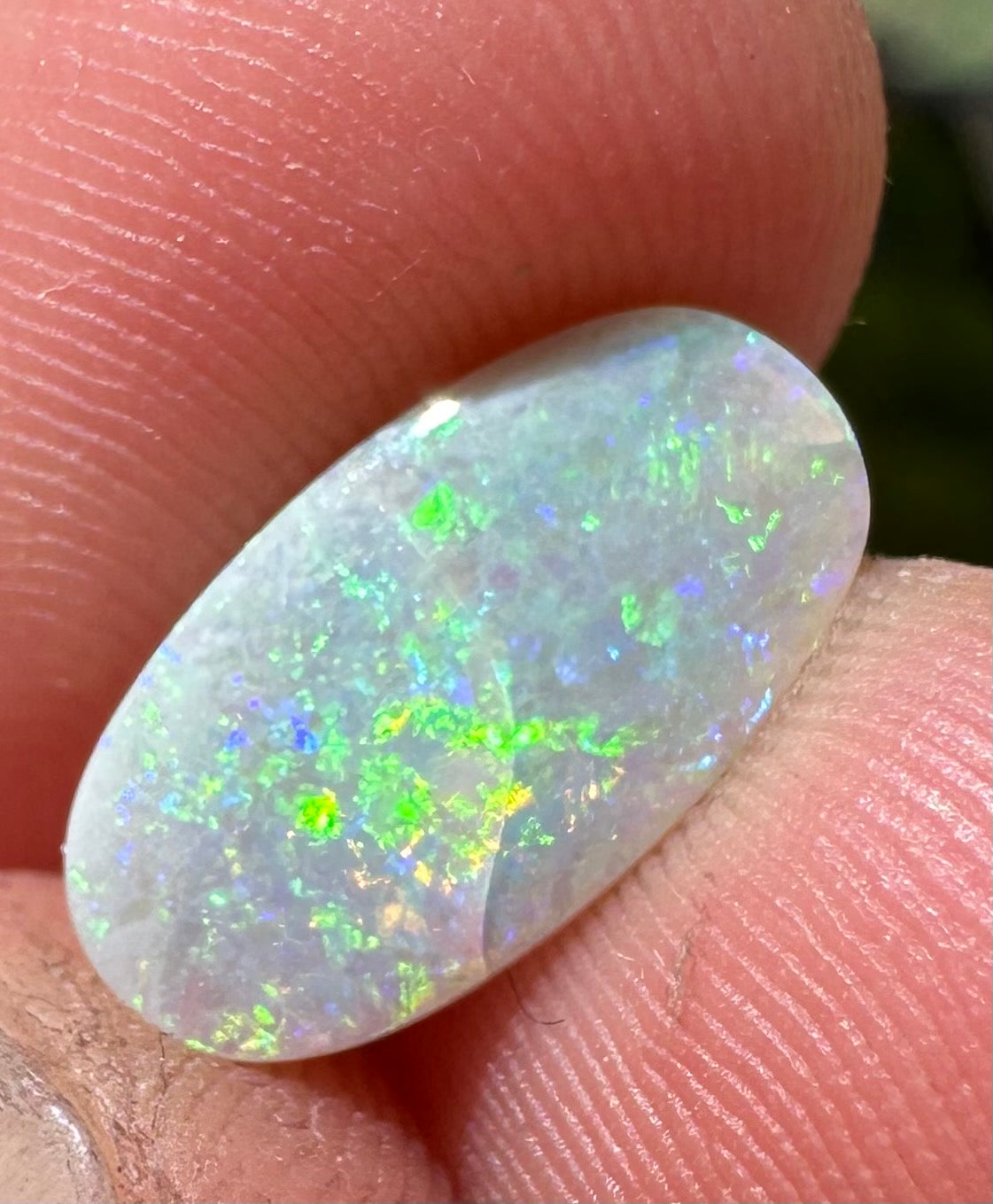 Australian Lightning Ridge Unset pendant or ring opal 1.5 ct