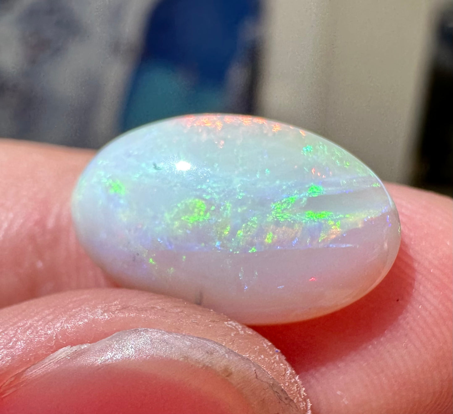 Australian Lightning Ridge Unset pendant or ring opal 3.5 ct