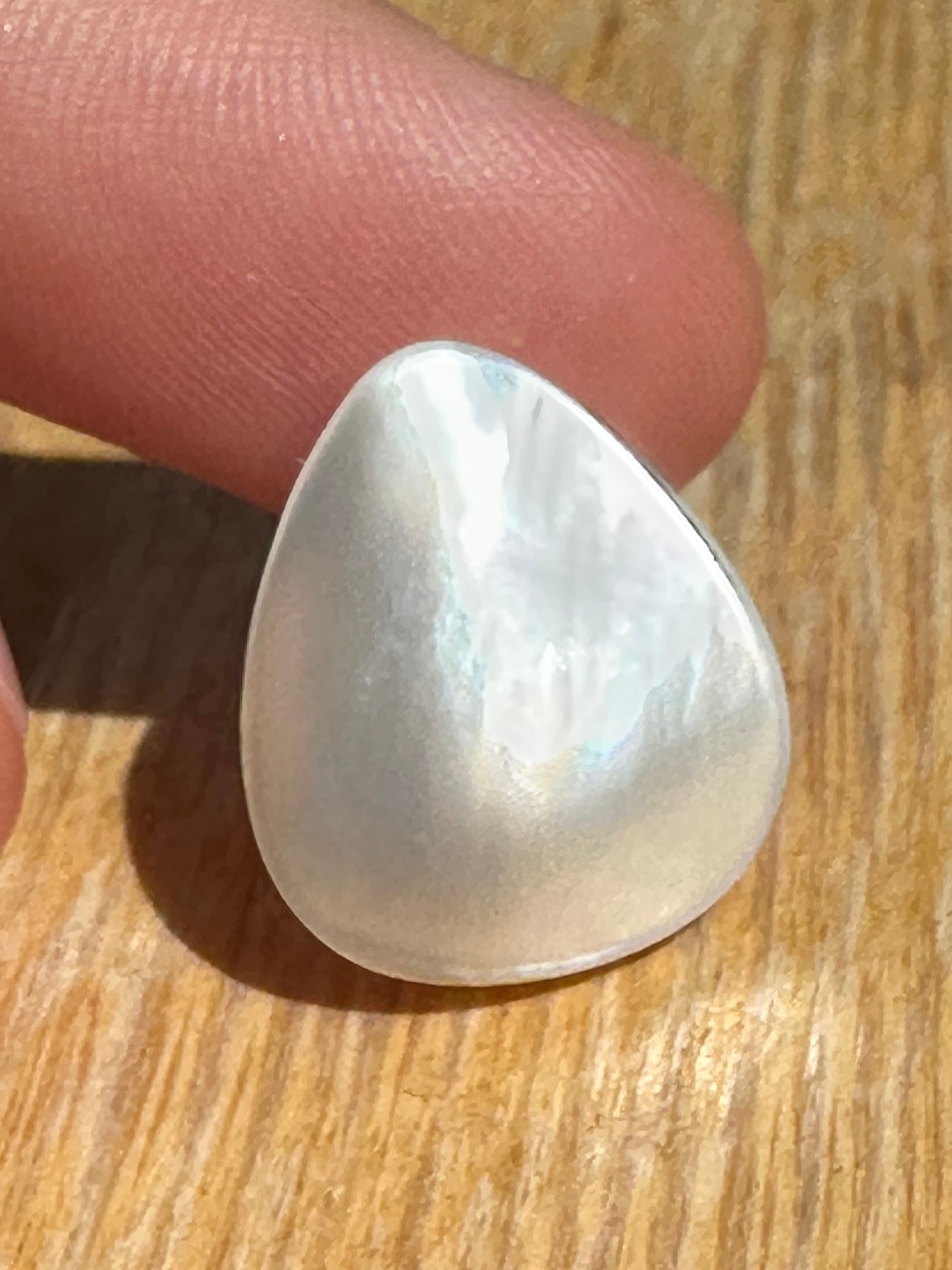 Australian white and cream Mabe Pearl unset pendant or ring or bracelet or earrings 9.155 cts
