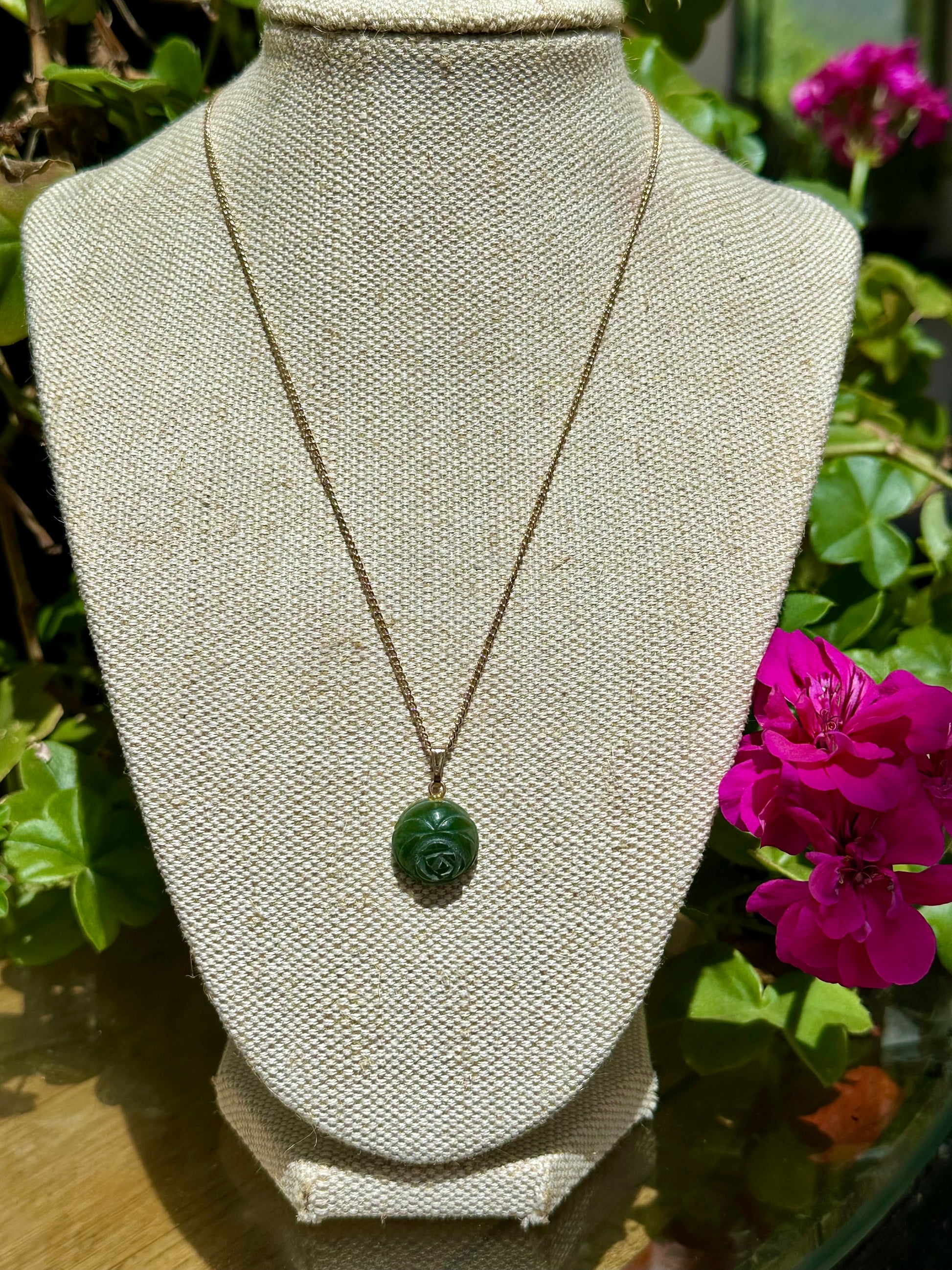 Jade Maori Hei Tiki Blessing Pendant