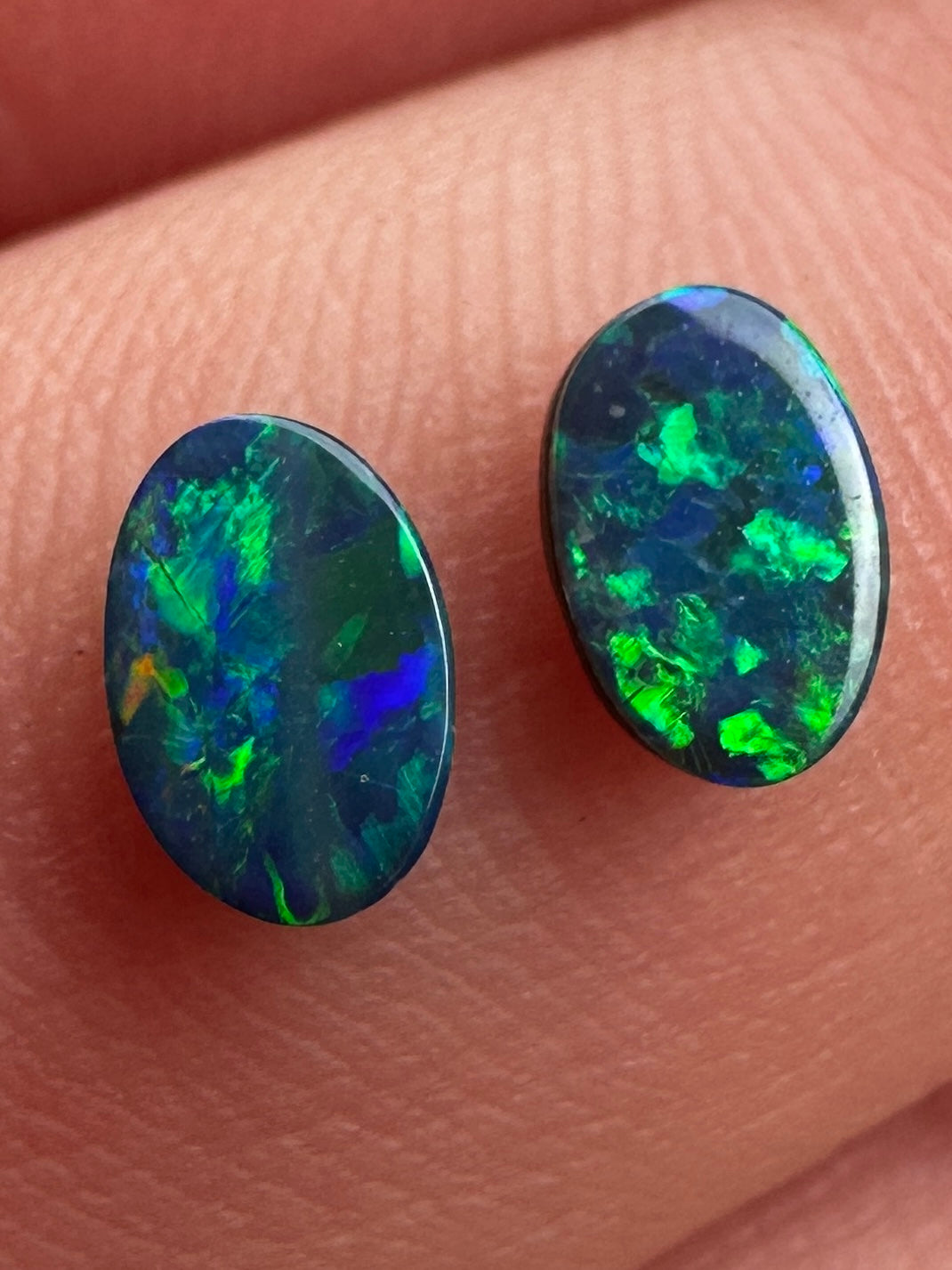 Opal Essence Opal Doublet Pair