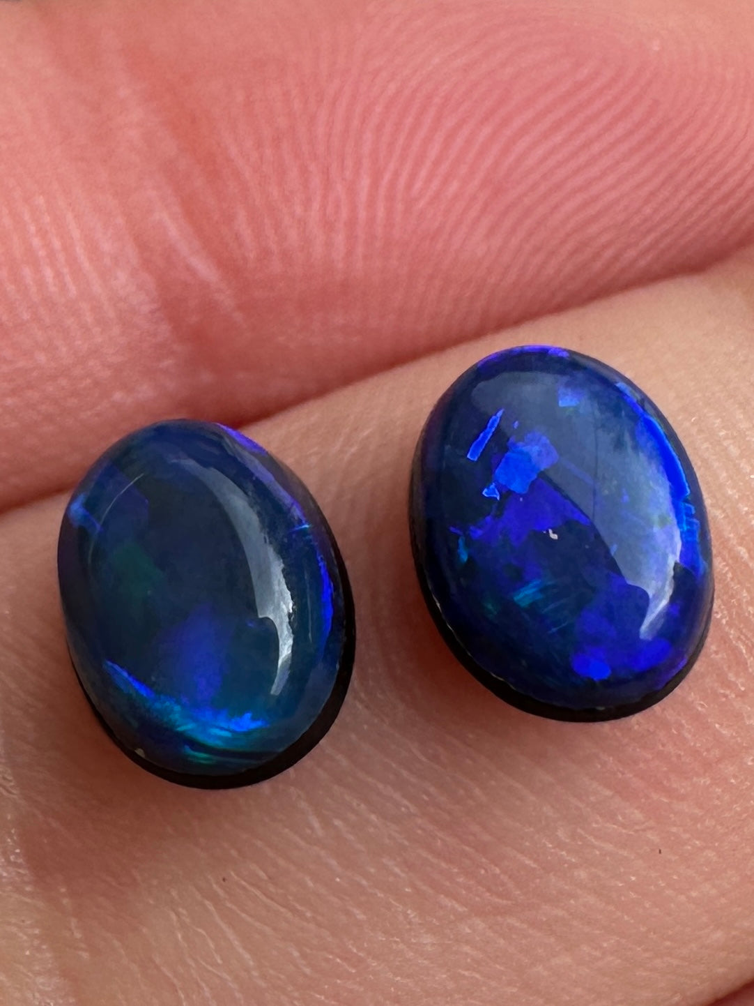 Opal Essence Opal Doublet Pair