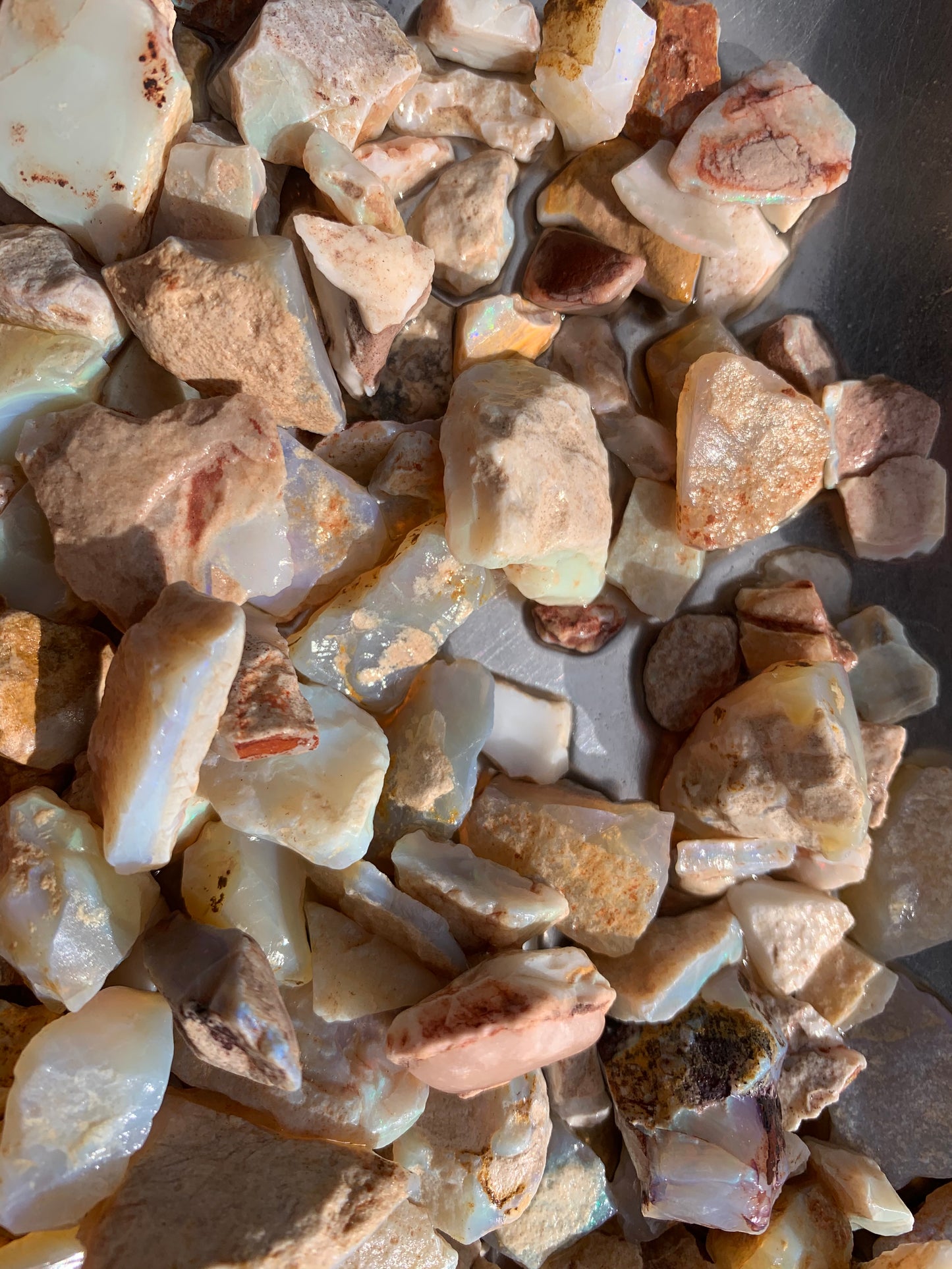Australian opal Lambina Rough 20 ounce Parcel