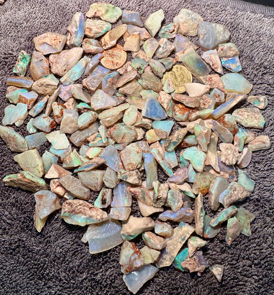 Andamooka rough opal parcel - South Australia