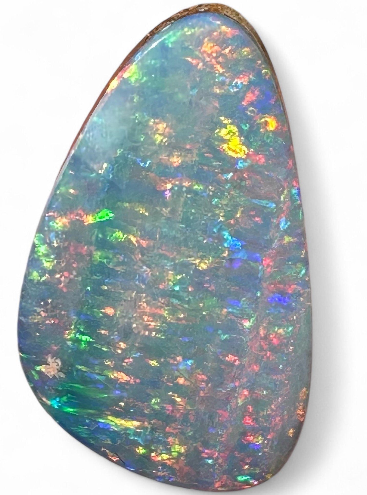 Brilliant Australian Opal doublet 4.05 cts