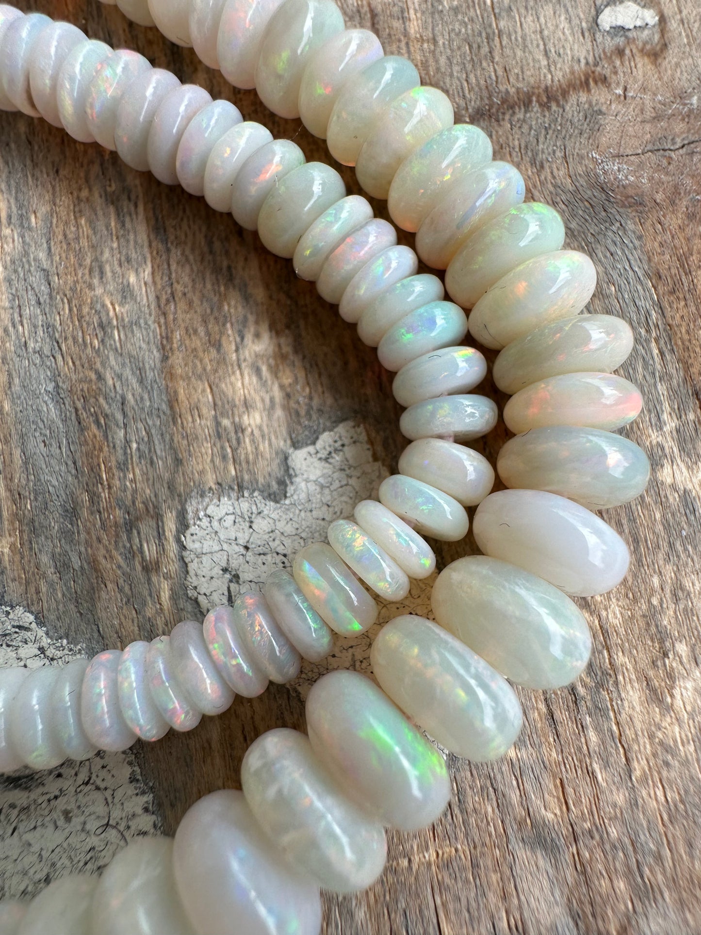 Product No.192 - Mintabie Opal Beads - Opal Essence Wholesalers 