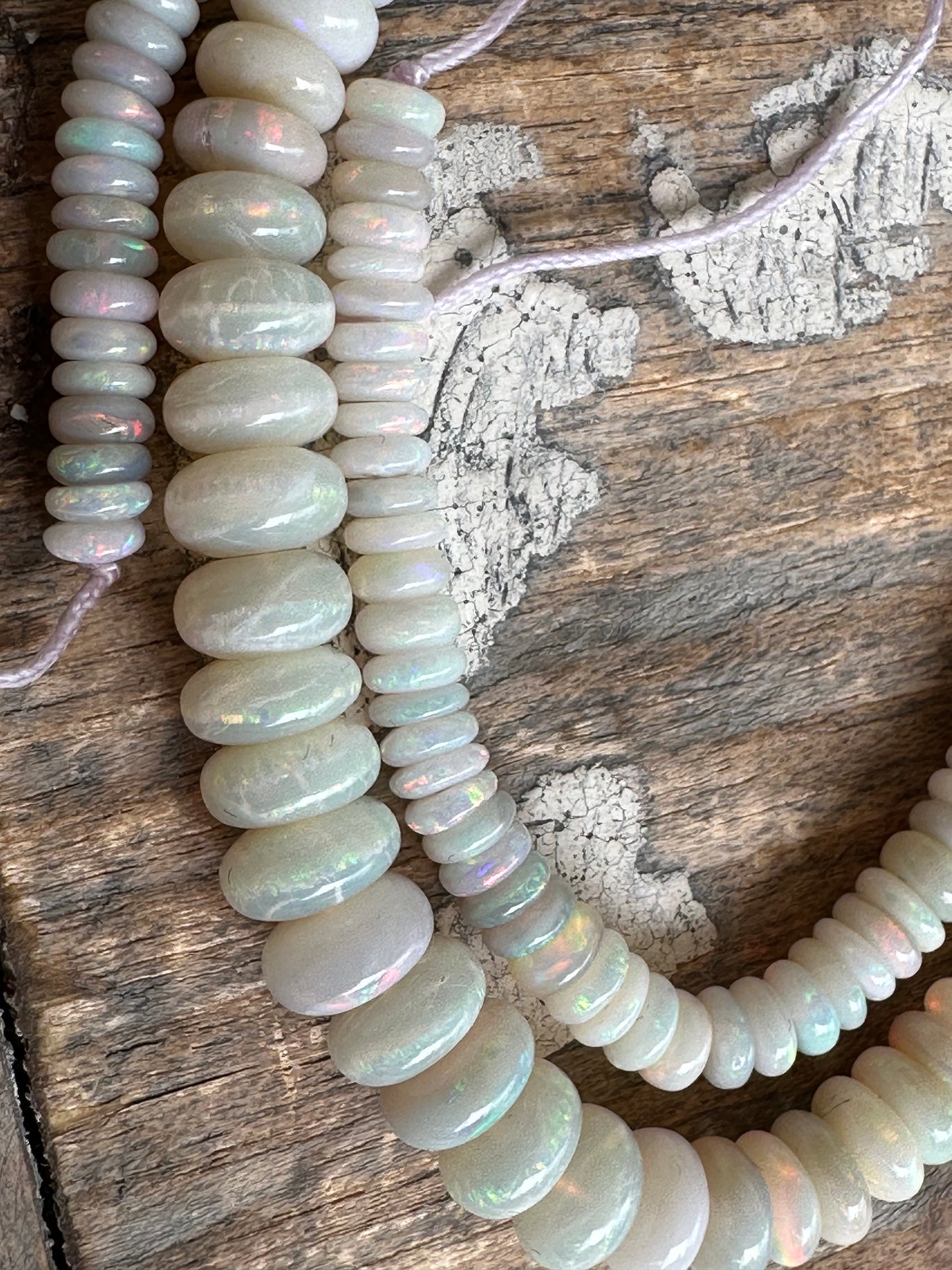 Product No.192 - Mintabie Opal Beads - Opal Essence Wholesalers