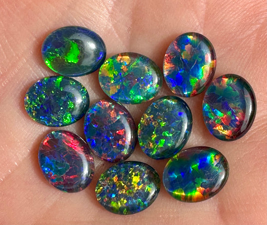 Australian Opal Triplets 10x8mm