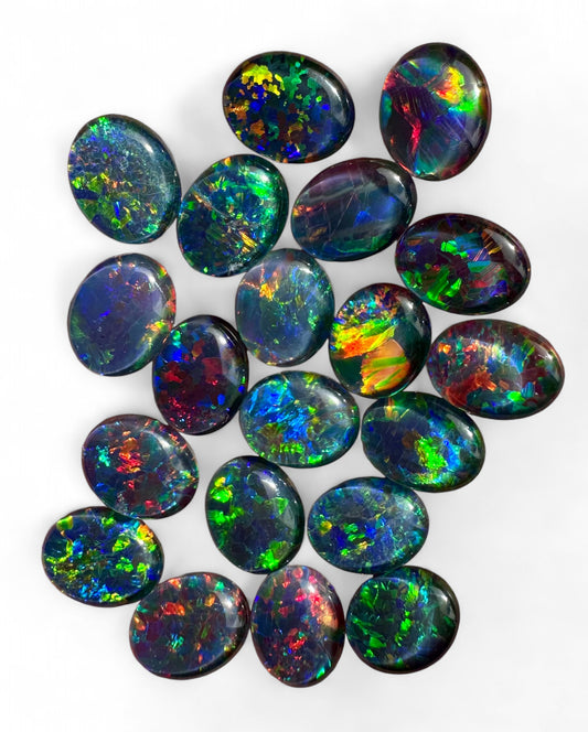 Australian Opal Triplets 8x6mm