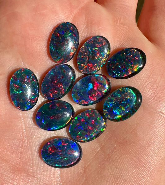 Australian Opal Triplets 14x10mm