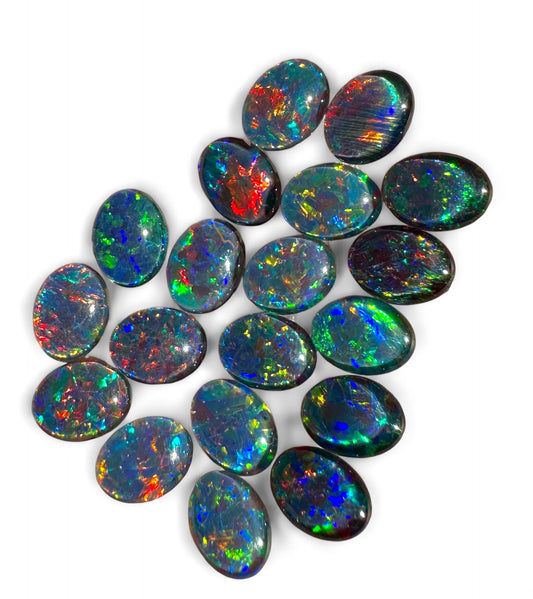 Australian Opal Triplets 9x7mm 