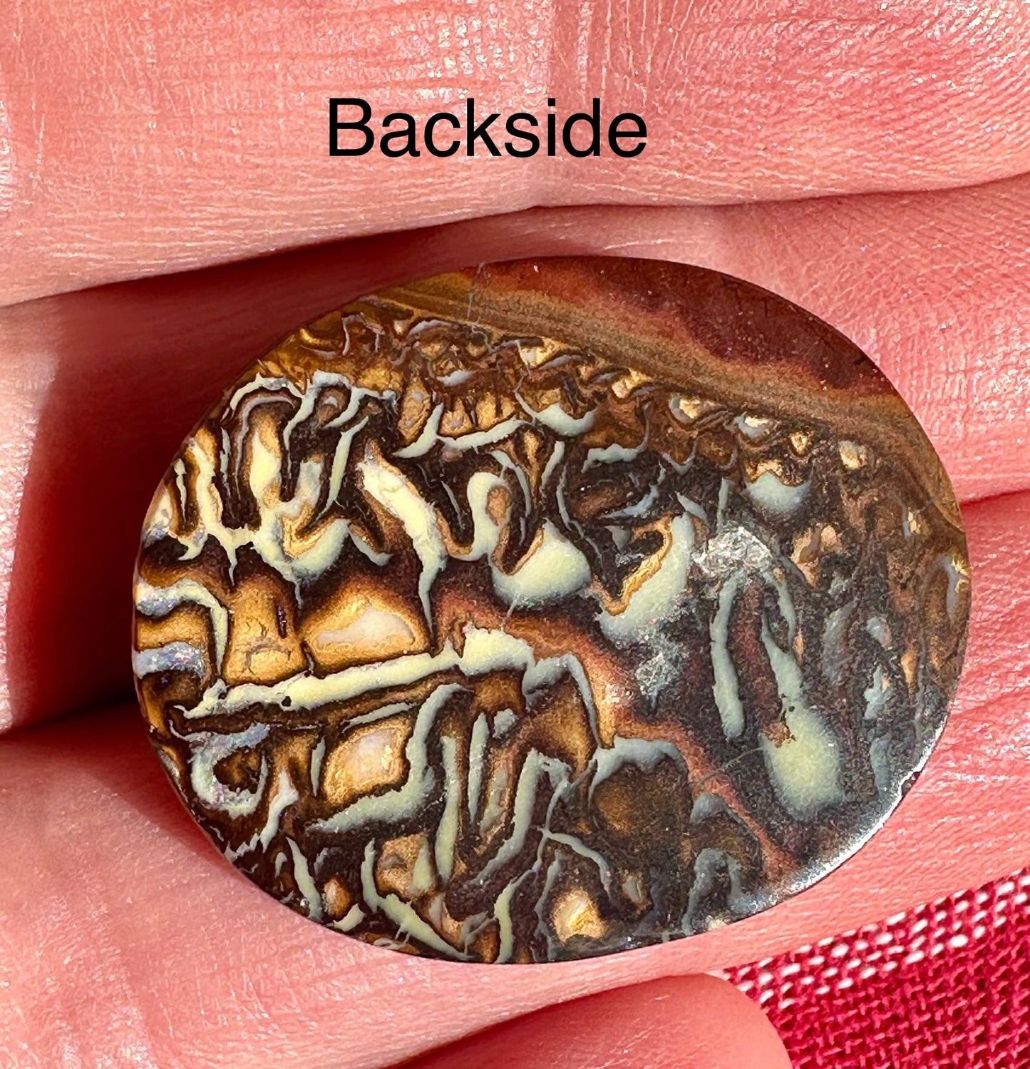 cAustralian Boulder opal cabochon 27 cts