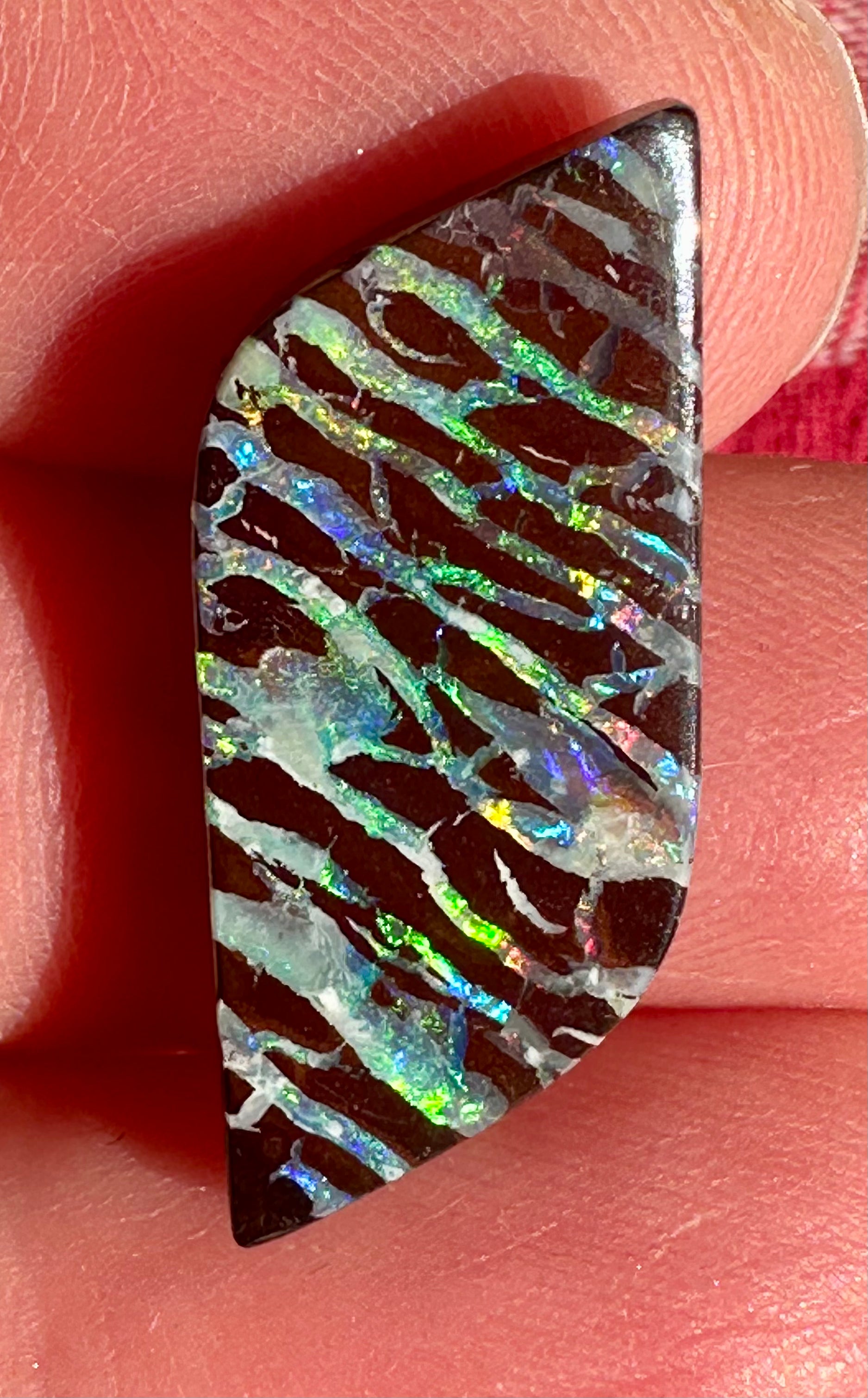 Unique Australian Natural Boulder Opal 11.9 cts