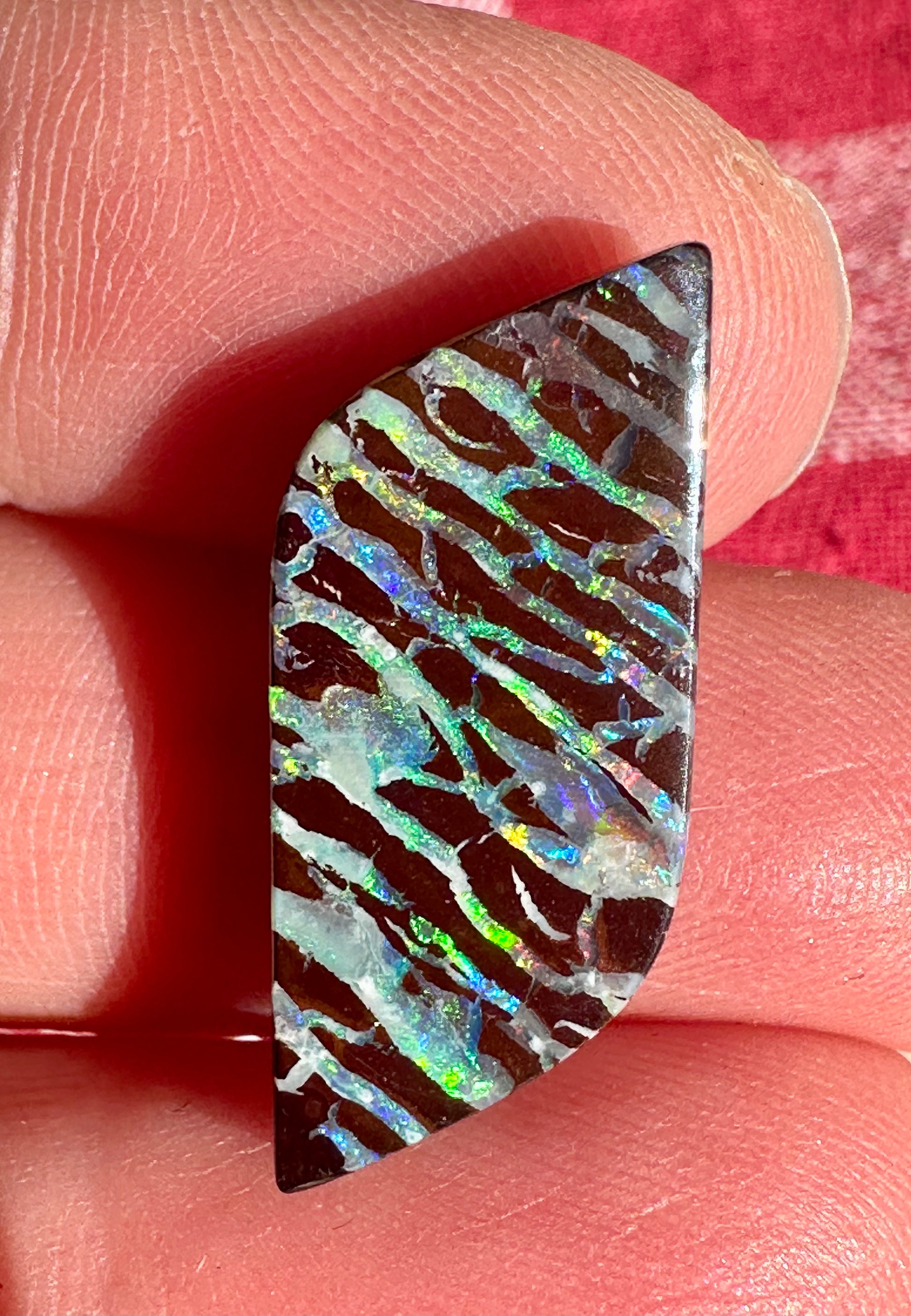 Unique Australian Natural Boulder Opal 11.9 cts